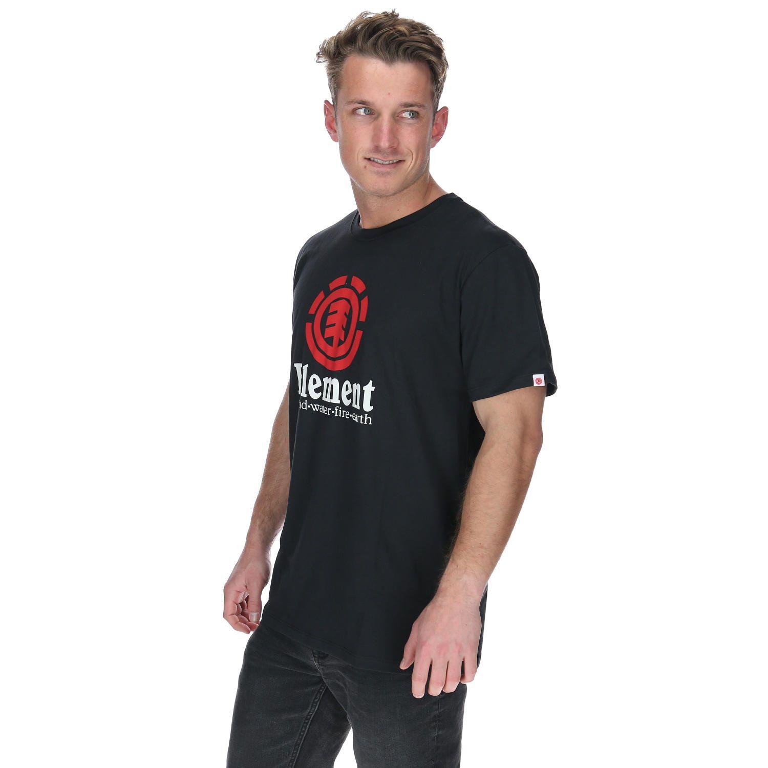 Polera M/C Hombre Vertical Ss Polera Negro-1