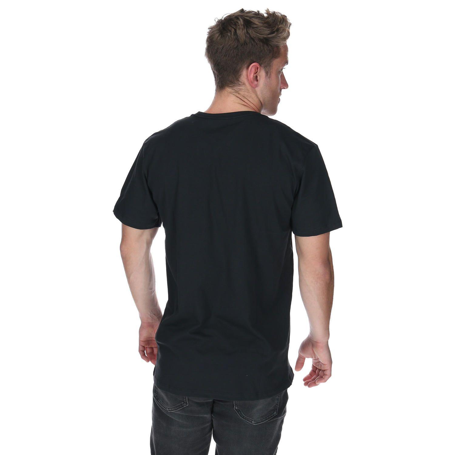 Polera M/C Hombre Vertical Ss Polera Negro-2