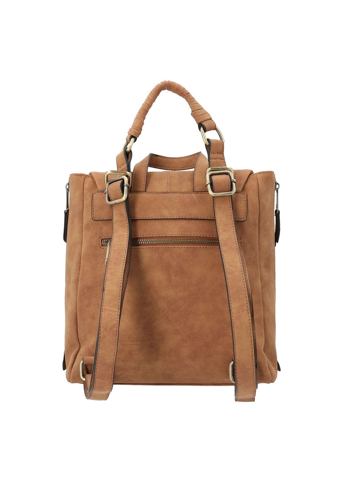Cartera Mujer Spey Backbag Café-2