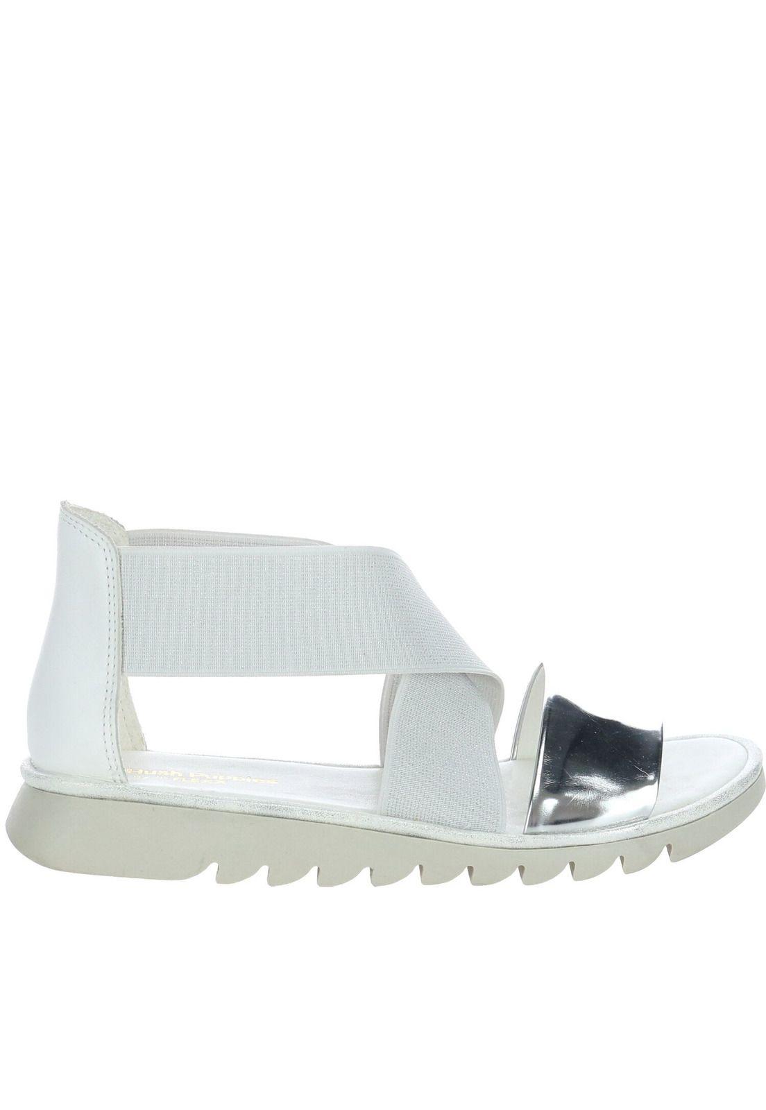 Sandalia Cuero Long Wave Blanco-1