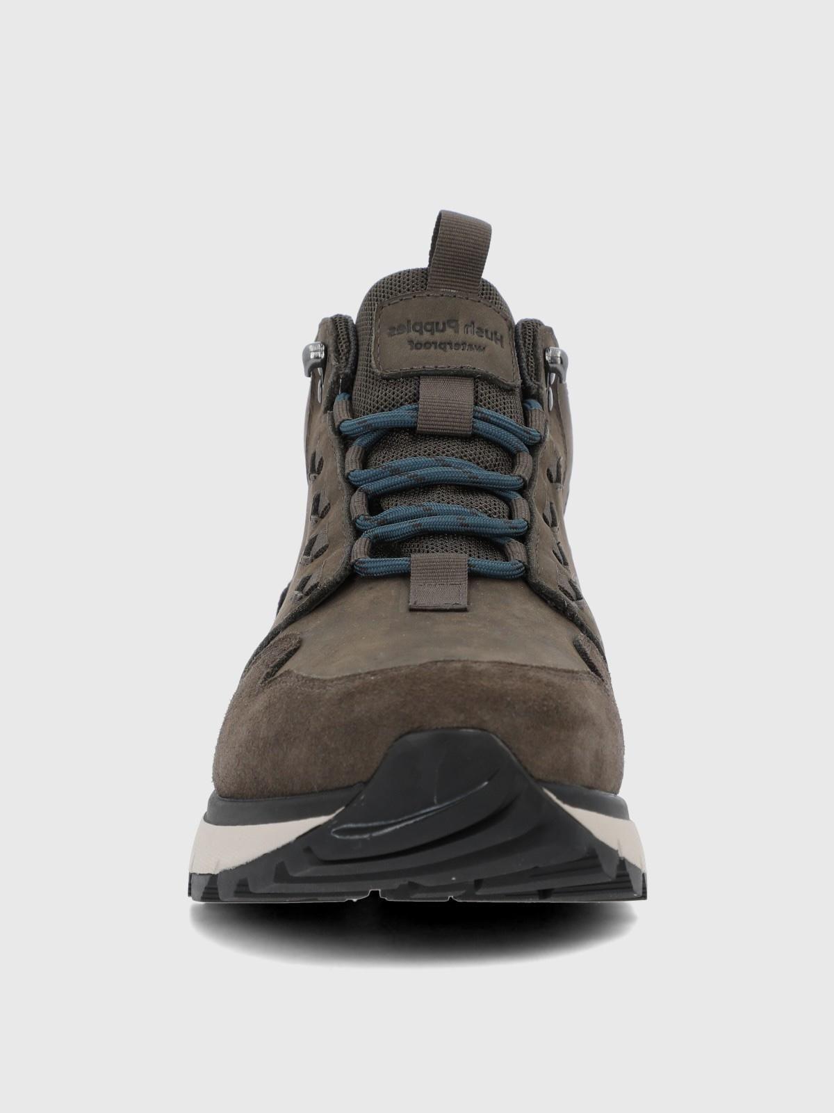 Botin Cuero Hombre Gavier Gris-0