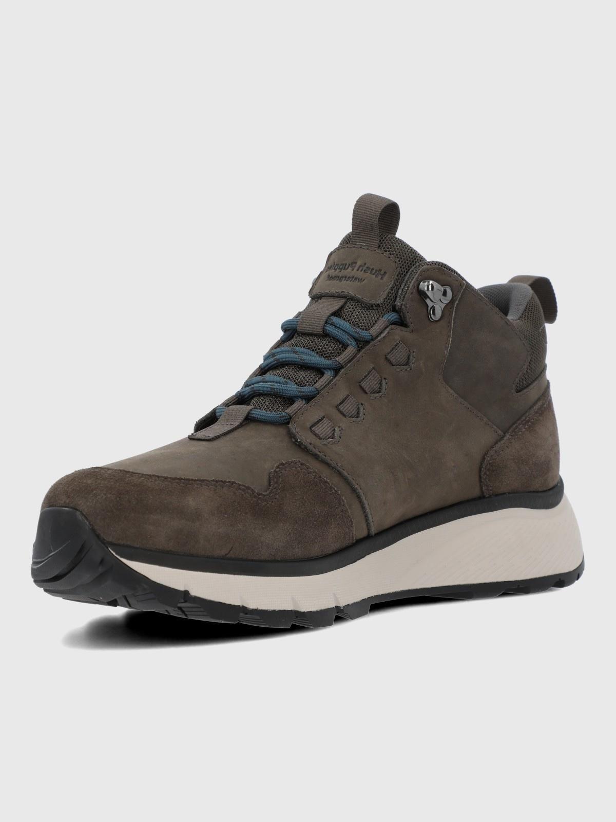 Botin Cuero Hombre Gavier Gris-3