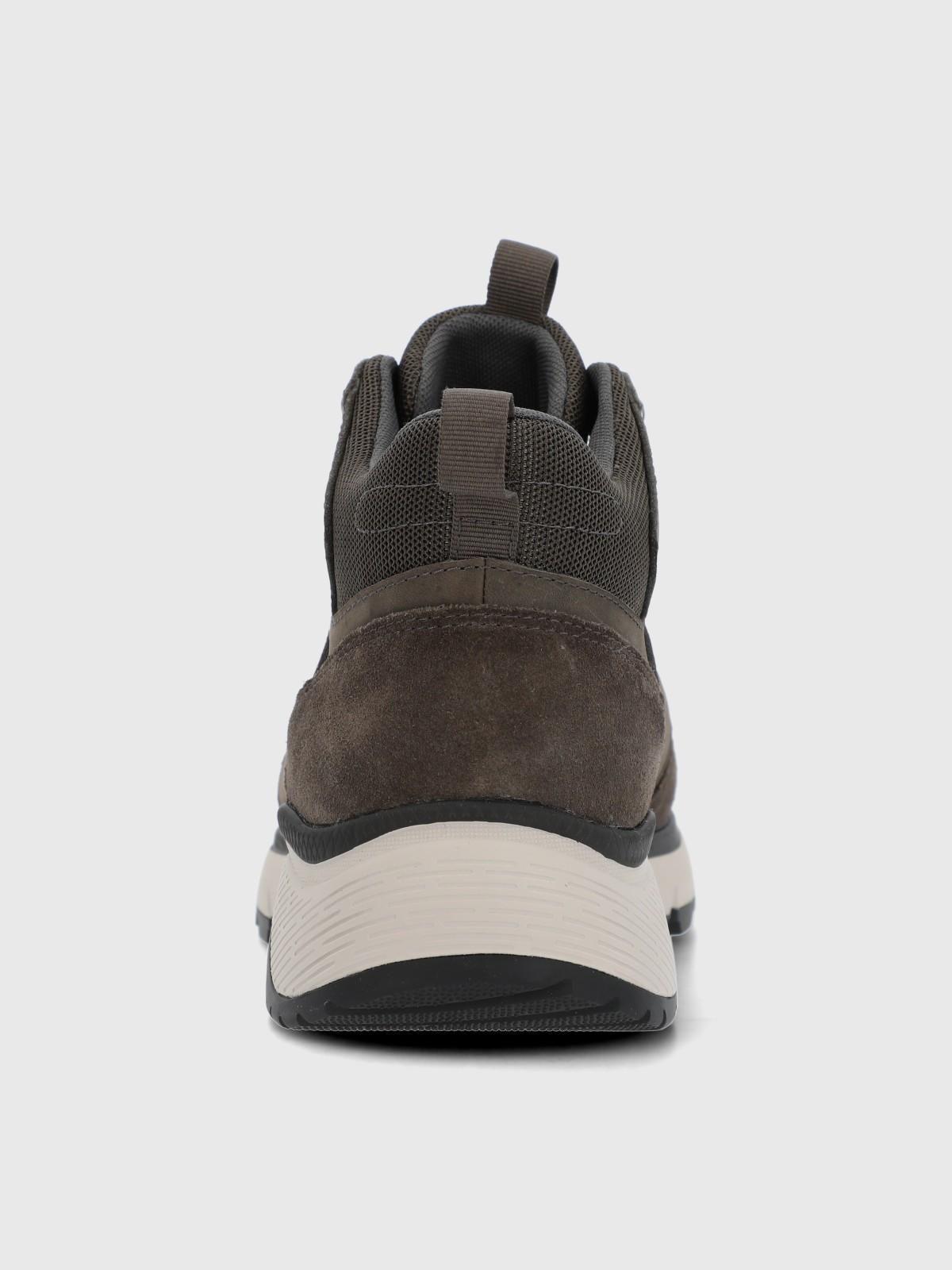 Botin Cuero Hombre Gavier Gris-4