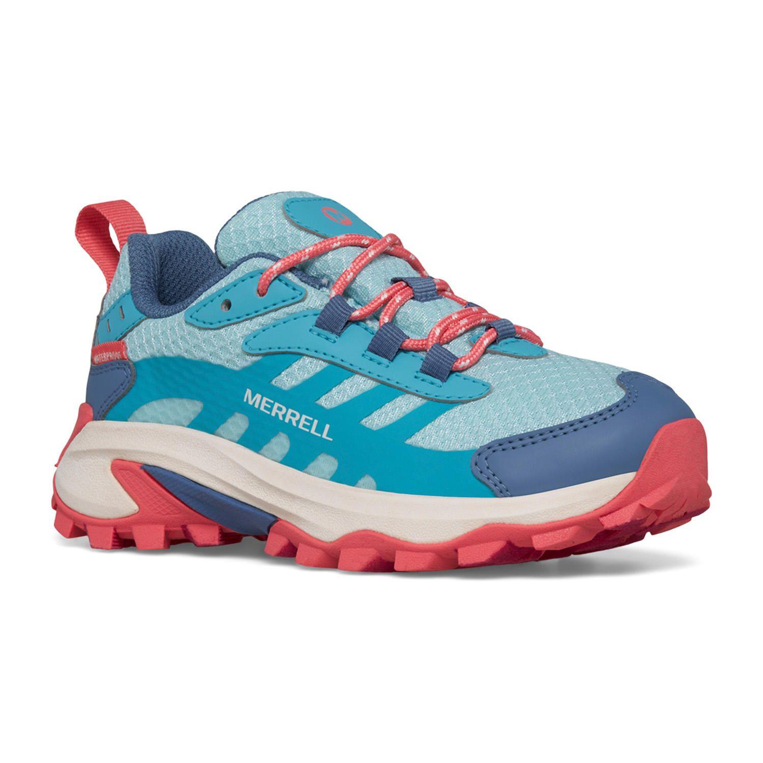 Zapatilla impermeable Niño Moab Speed2 WP Coral-0