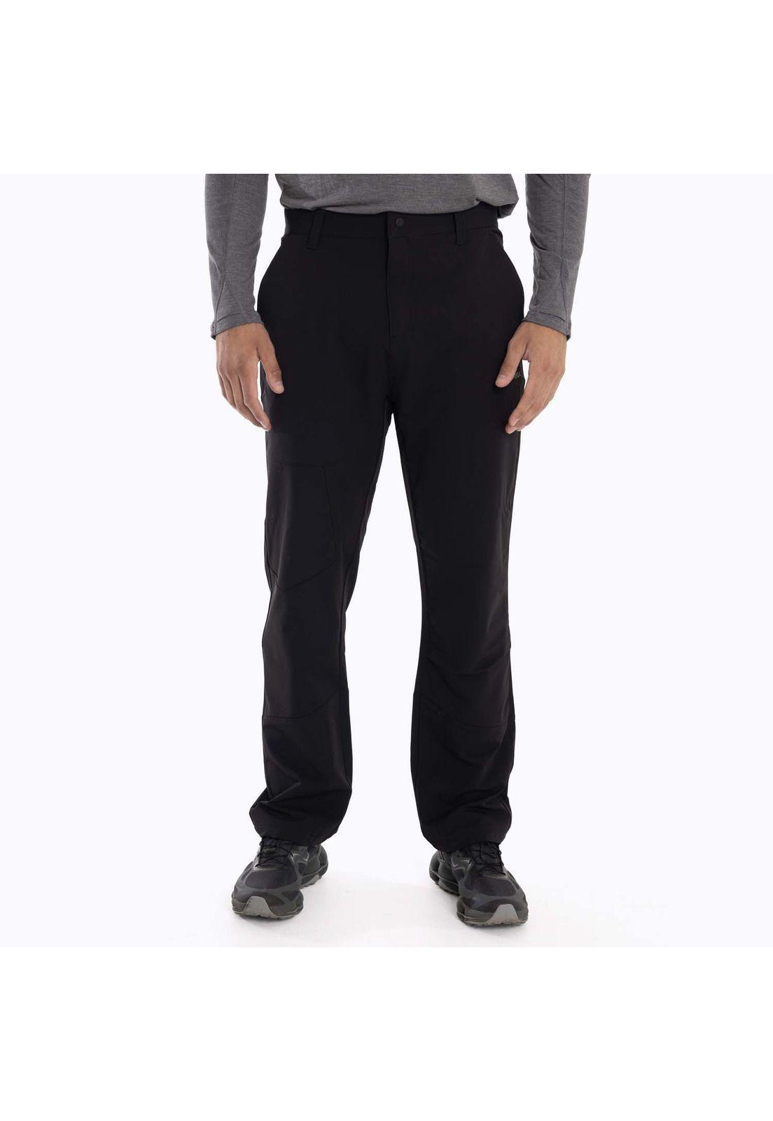 Pantalon Hombre Pitt Negro Merrell-0