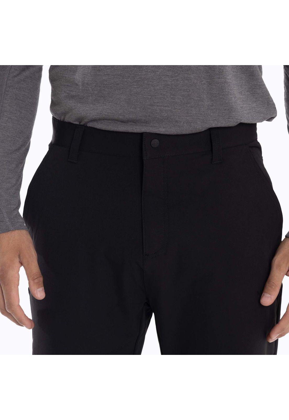 Pantalon Hombre Pitt Negro Merrell-5