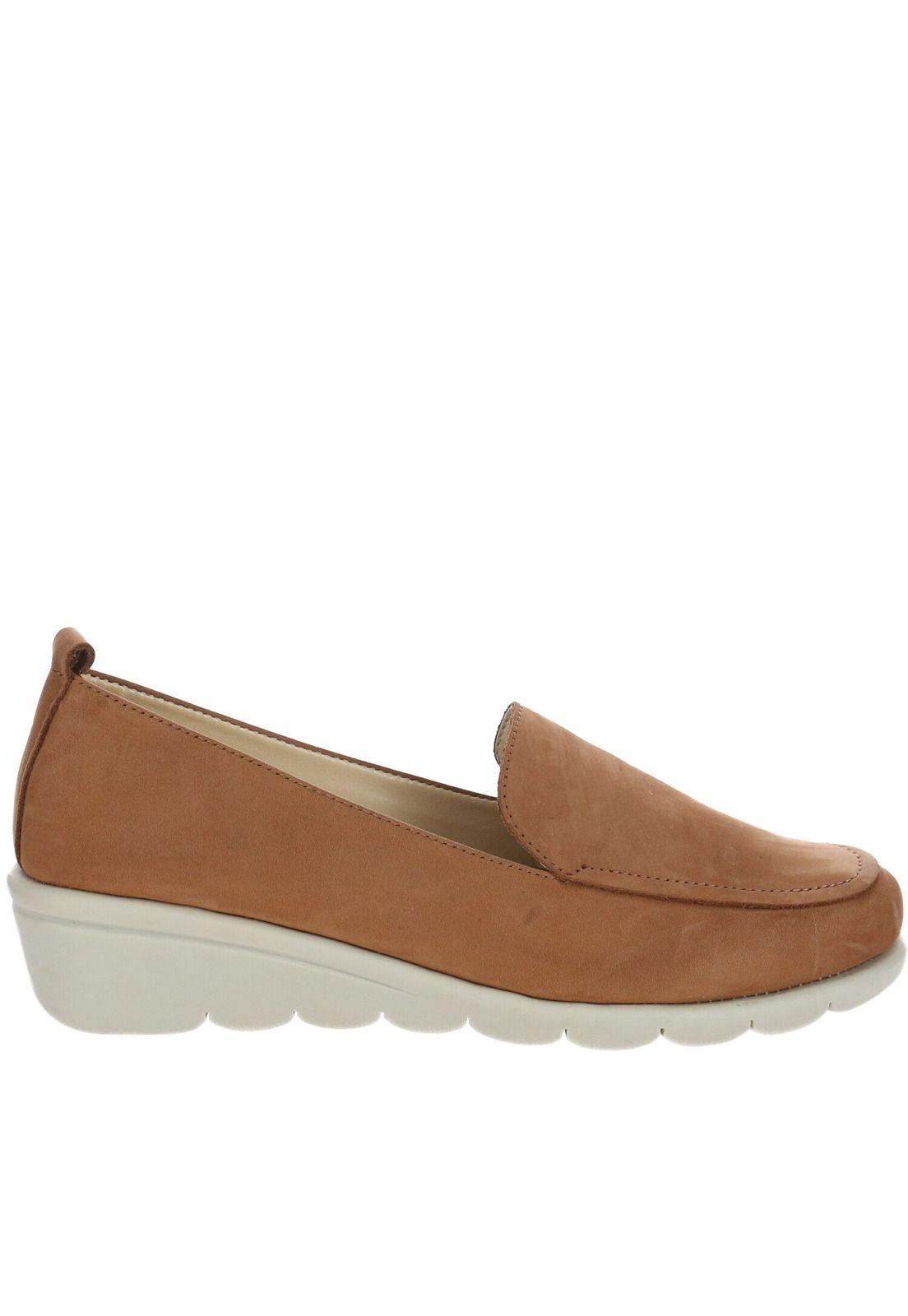 Zapato Cuero Soft Moc Café-0