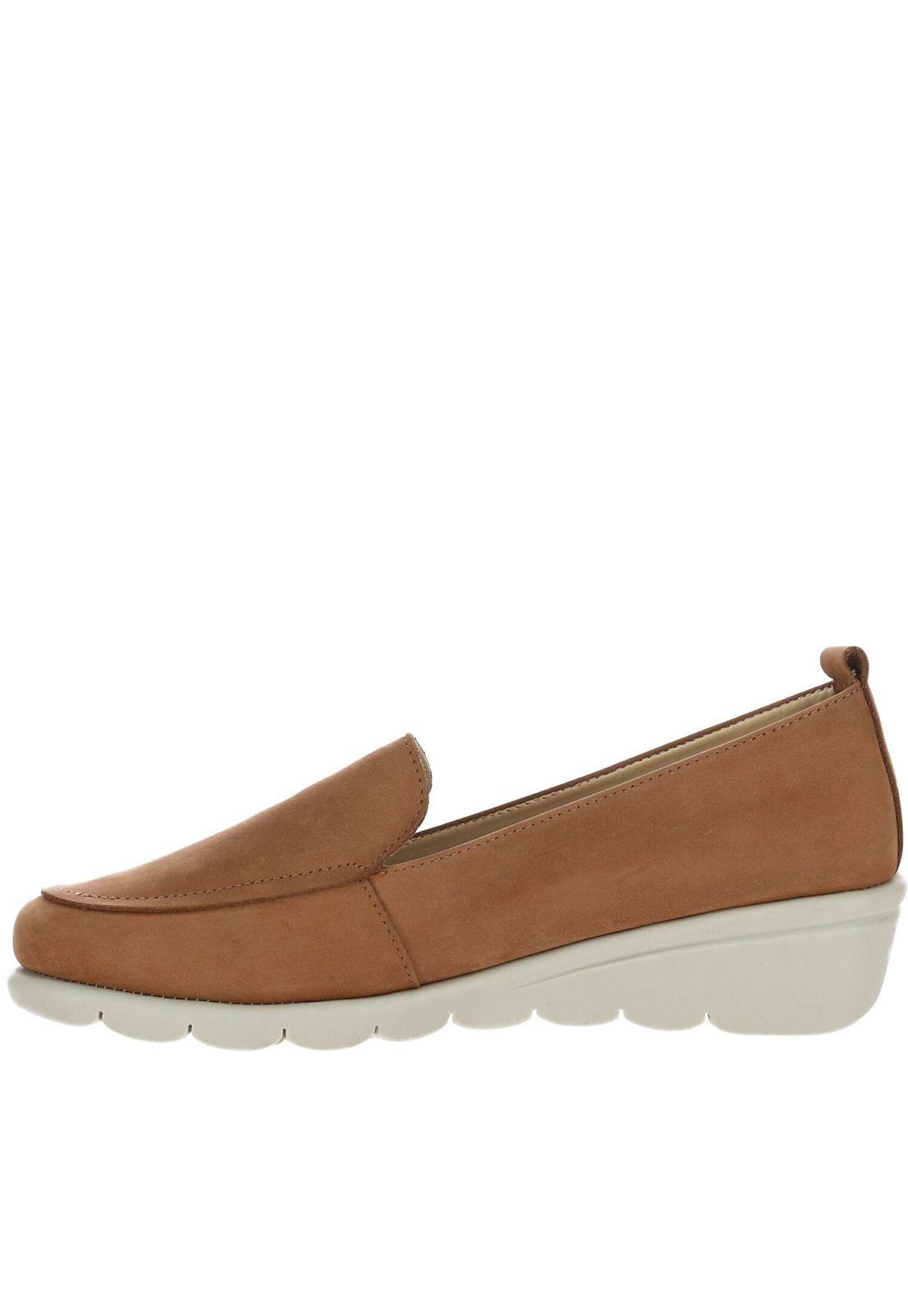 Zapato Cuero Soft Moc Café-4