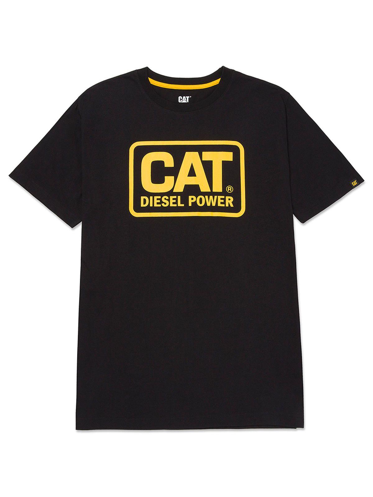 Polera Manga Corta Hombre Diesel Power Tee Negro-0
