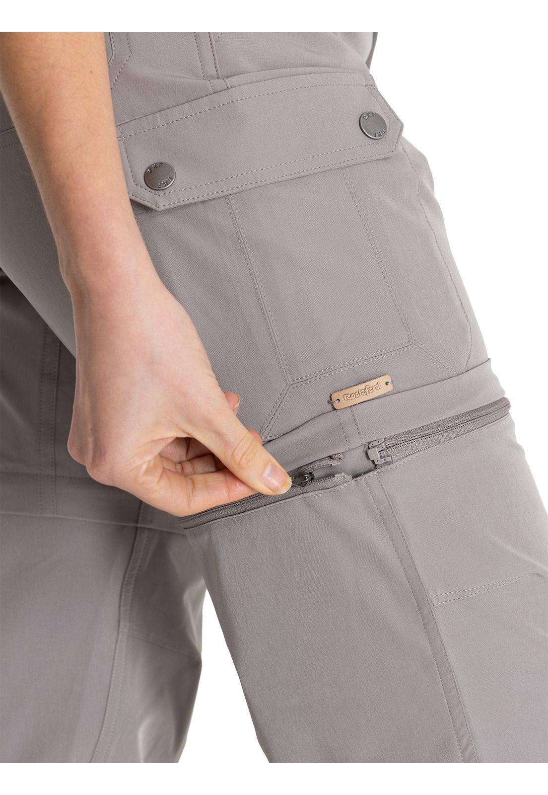 Pantalón Gris Desmontable Mujer -6
