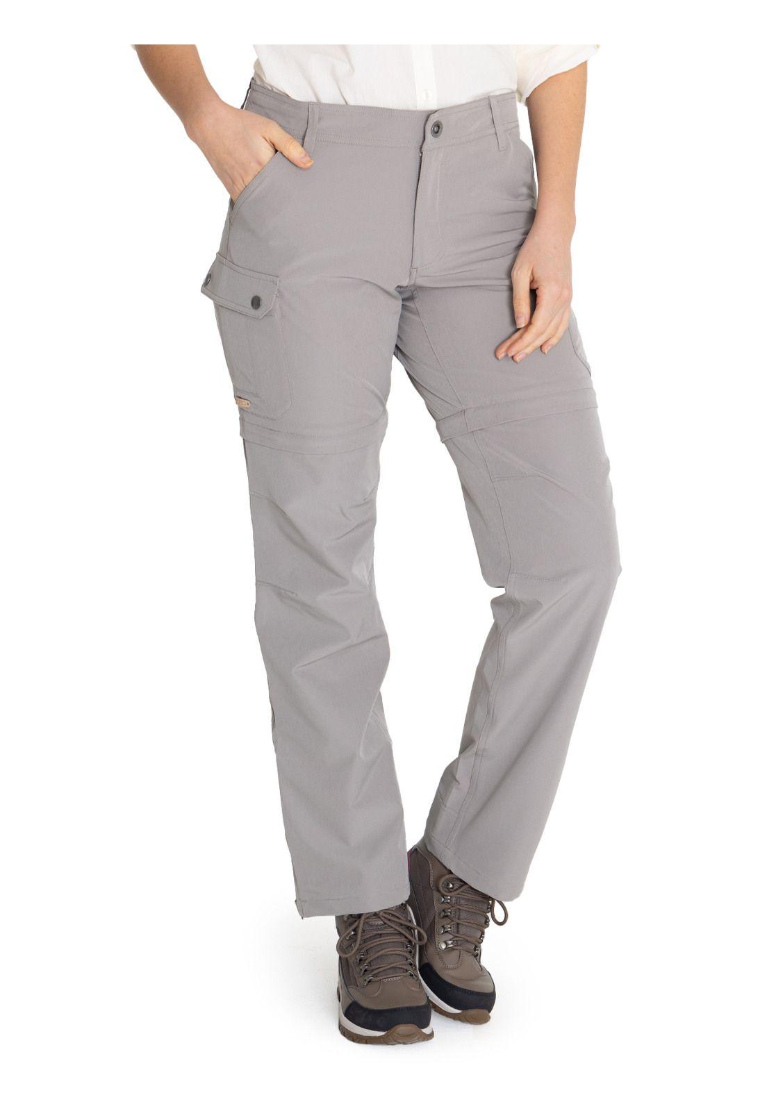 Pantalón Gris Desmontable Mujer -8