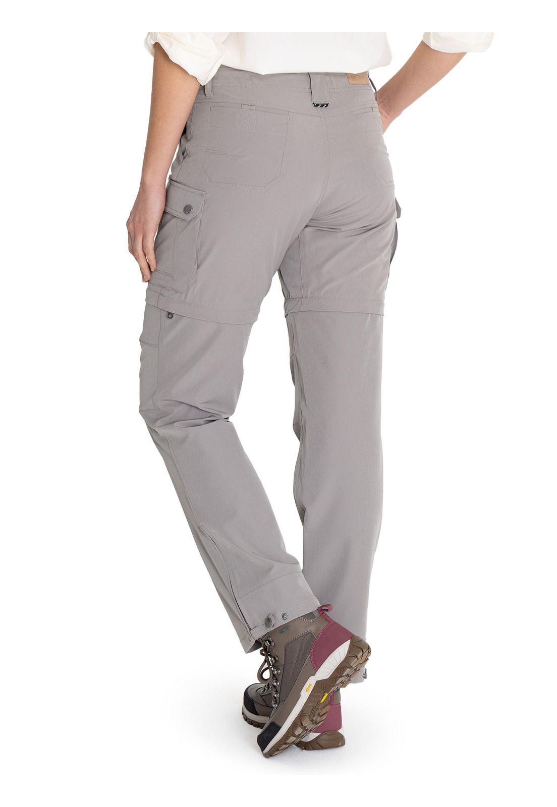 Pantalón Gris Desmontable Mujer -9