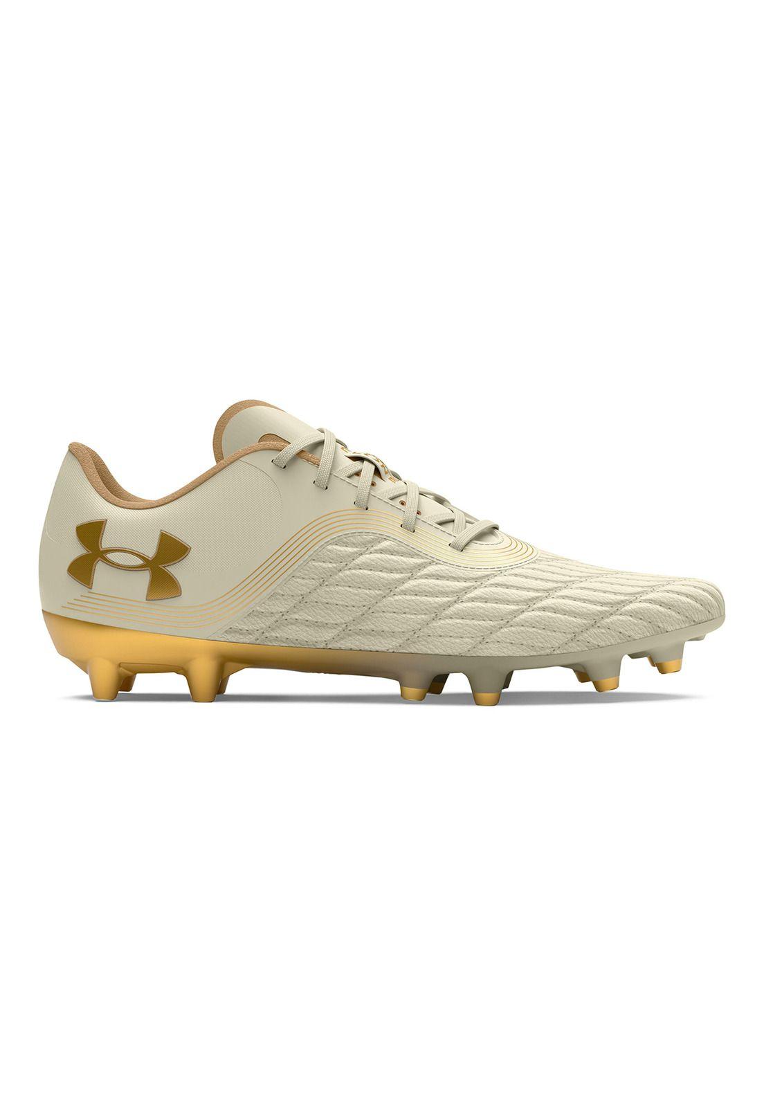 Zapato fútbol UA MagneticPro3 mujer Blanco-0