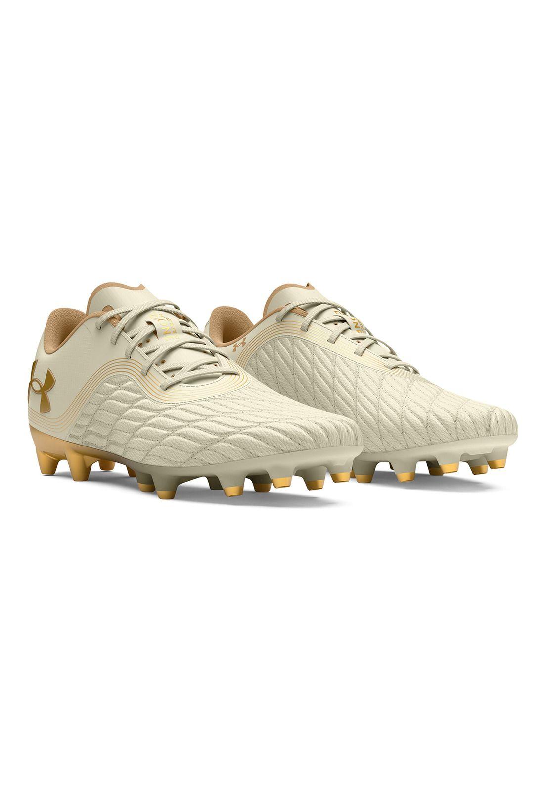 Zapato fútbol UA MagneticPro3 mujer Blanco-5