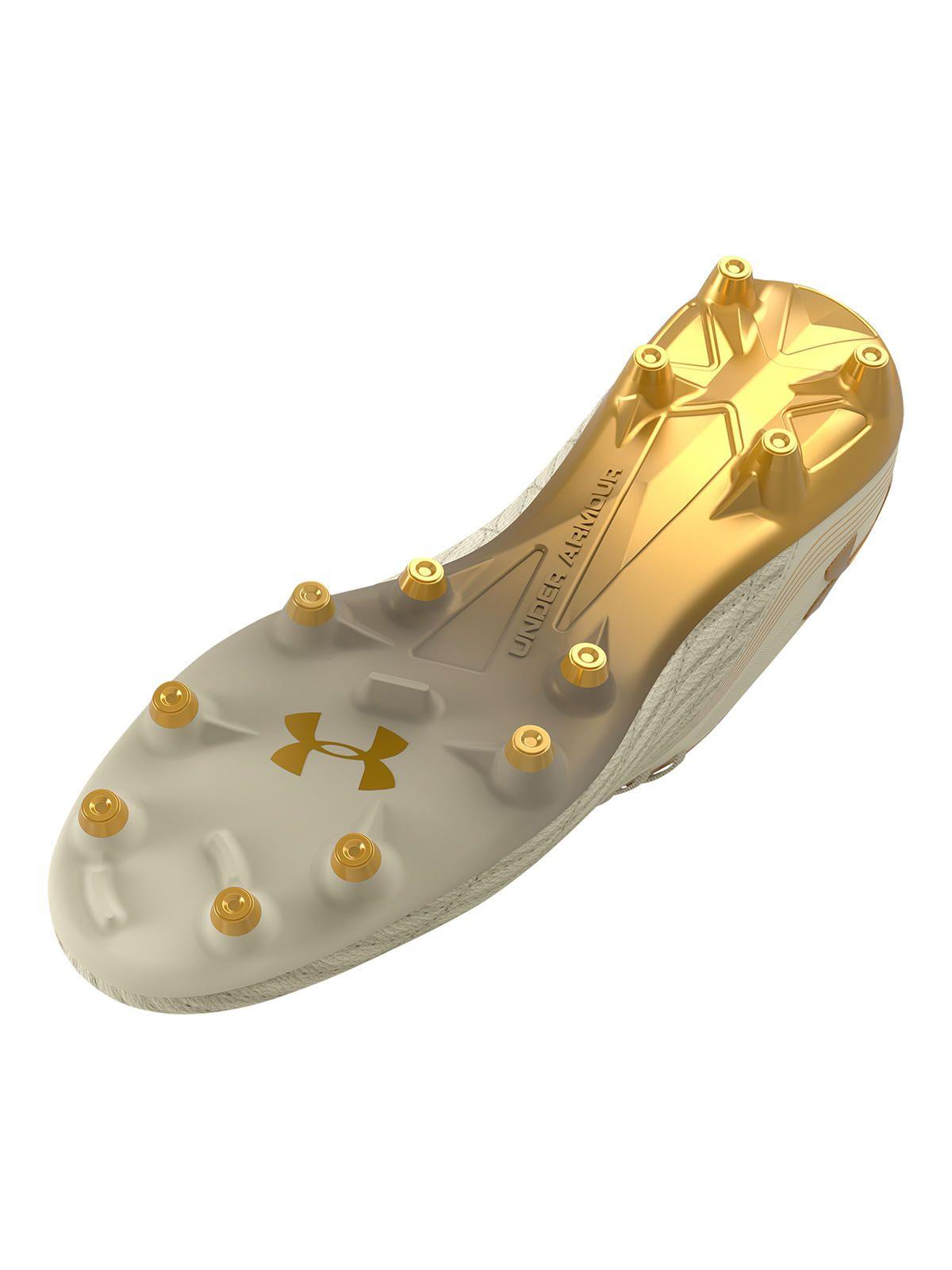 Zapato fútbol UA MagneticPro3 mujer Blanco-3