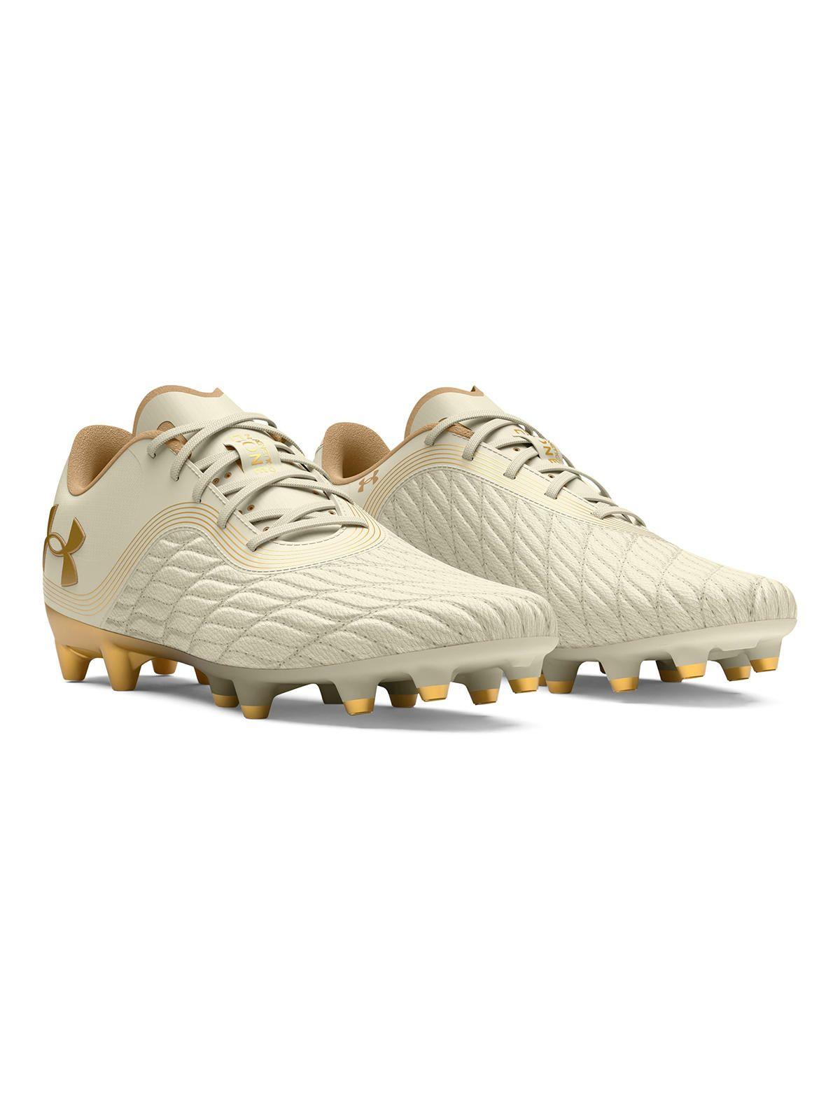 Zapato fútbol UA MagneticPro3 mujer Blanco-5