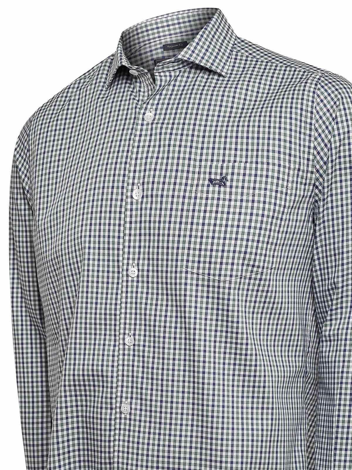 Camisa Algodón Hombre Wool Blanco-3