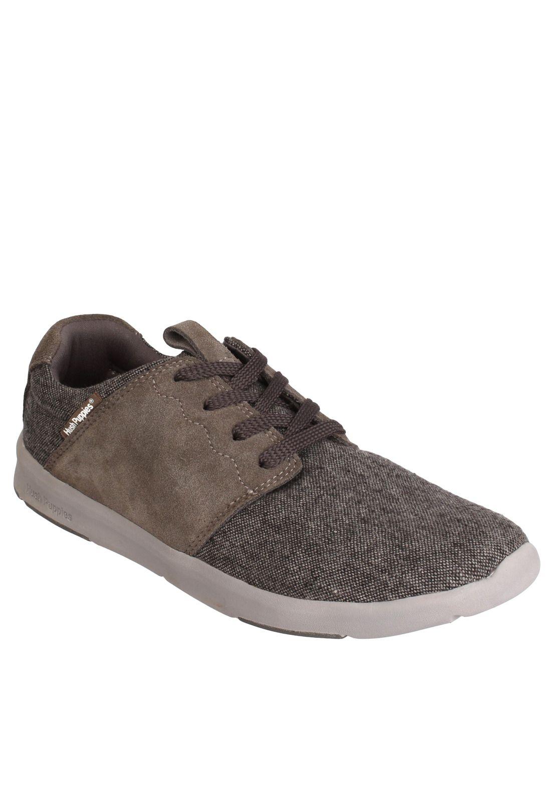 Zapatilla Cuero Hombre Muffle Gris-0