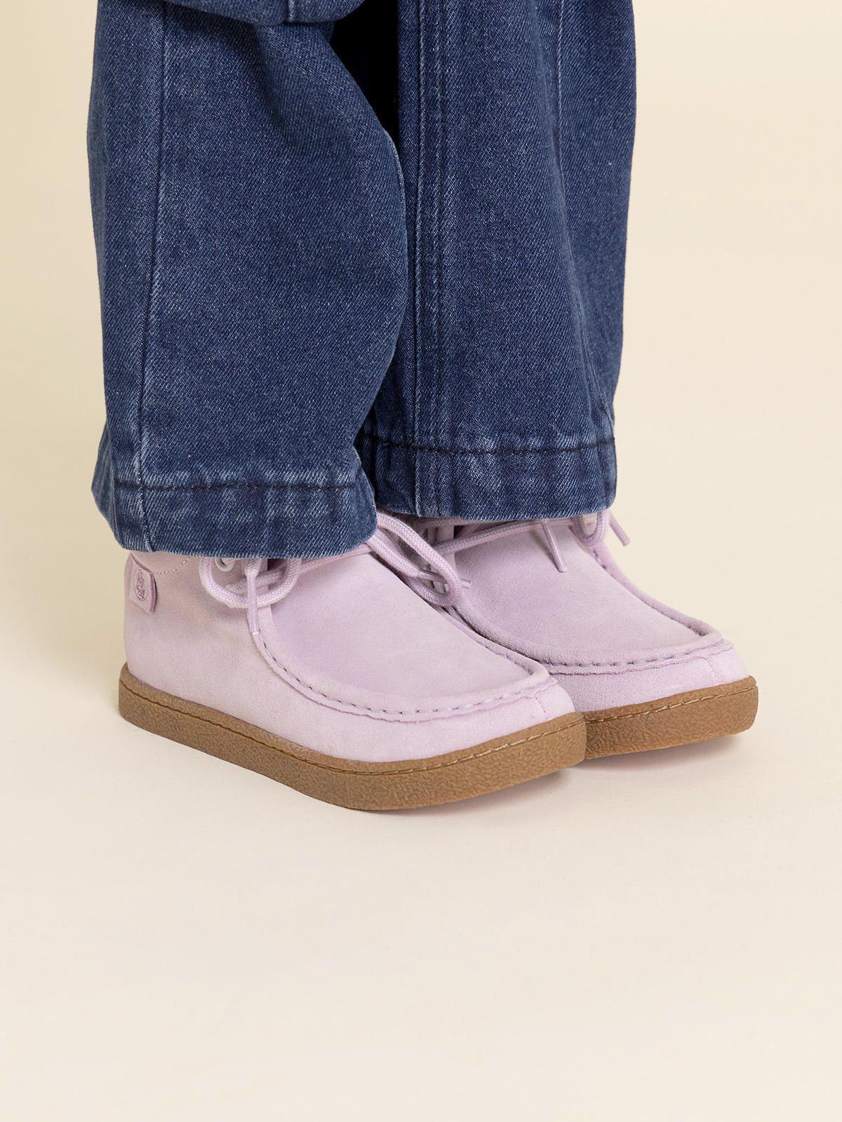 Botin Cuero Winnie Niña Rosado-1