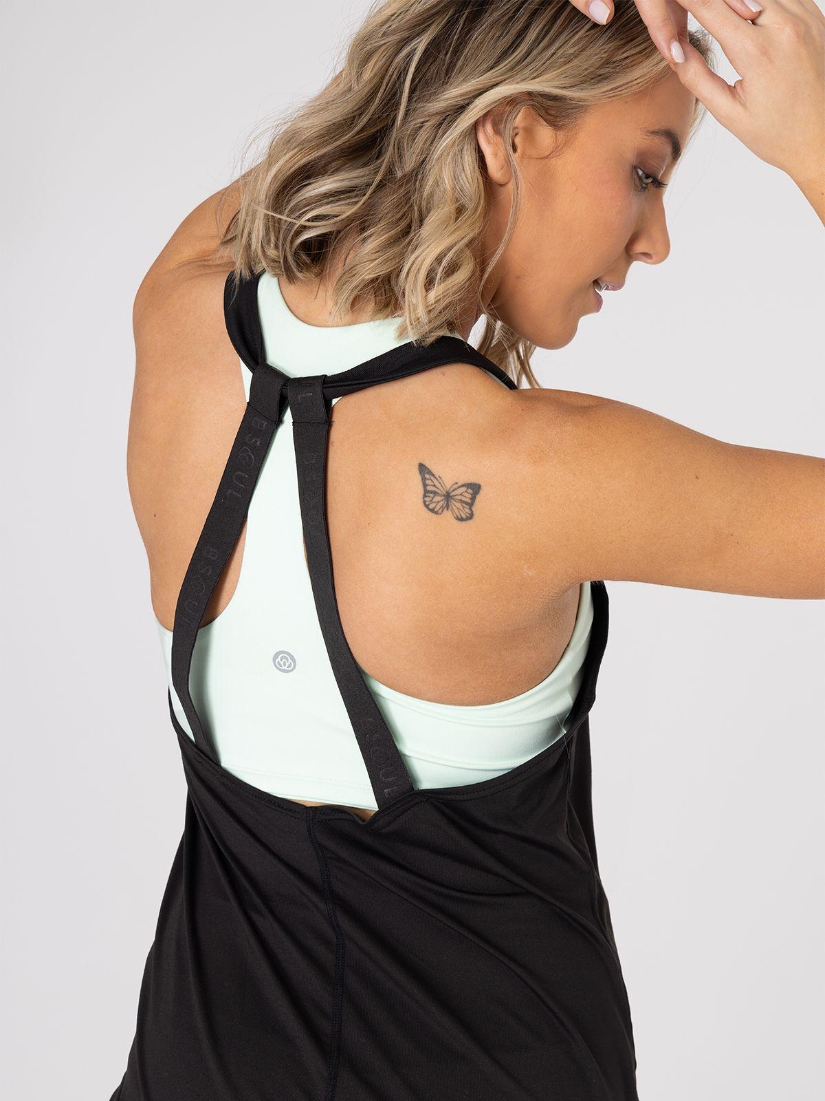 Polera deportiva Mujer Training Tank Negro-4