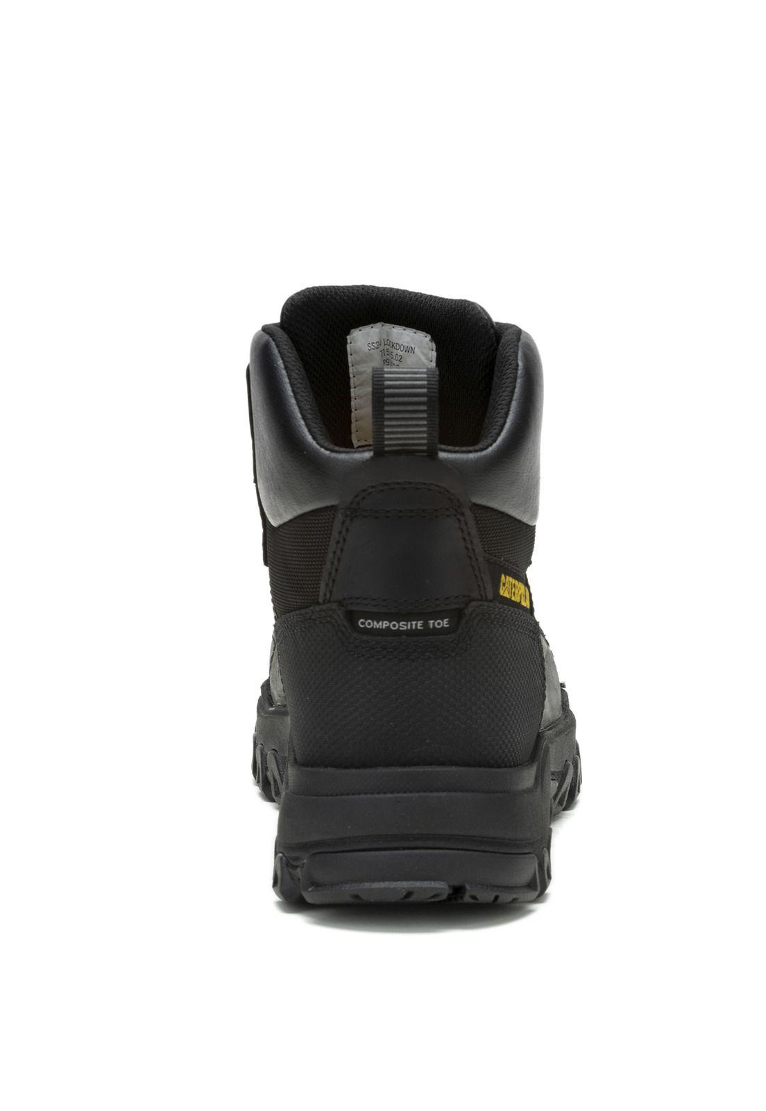 Botin Industrial Hombre Threshold + Wp Nm Ct Negro-5