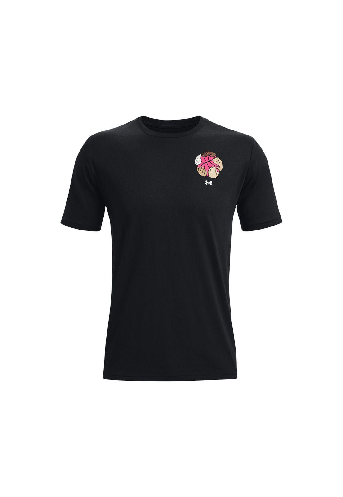 Polera Hombre Bball Assists Negro-0