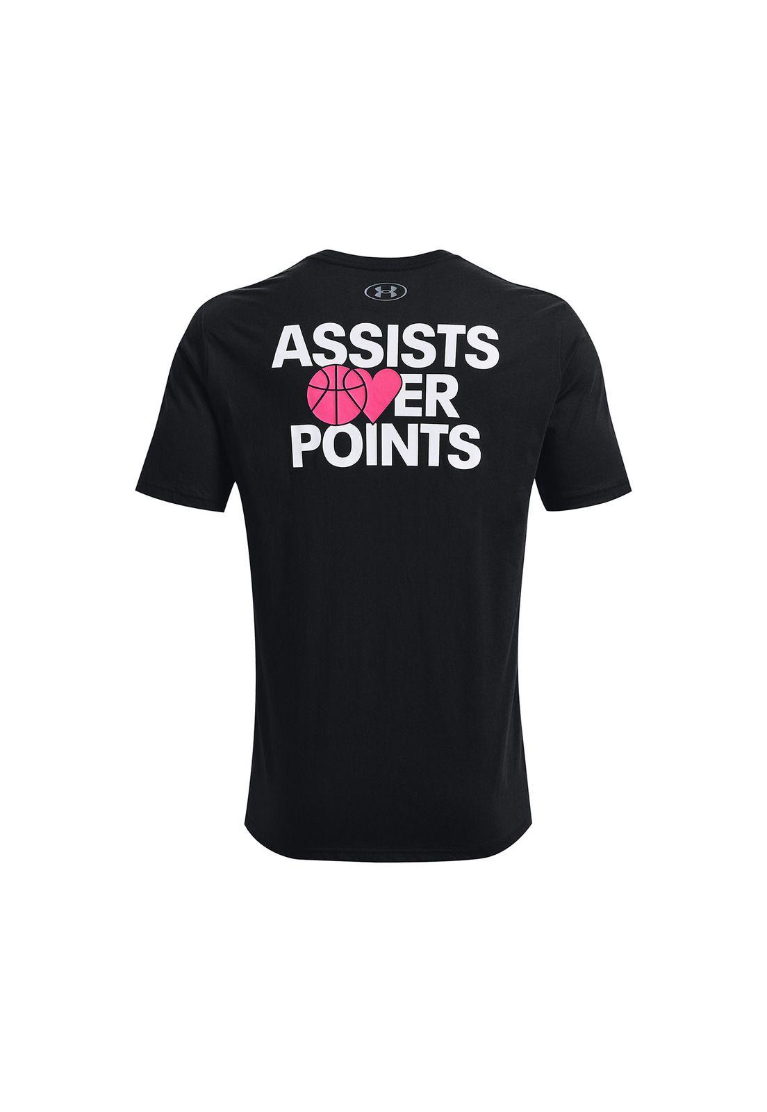 Polera Hombre Bball Assists Negro-1