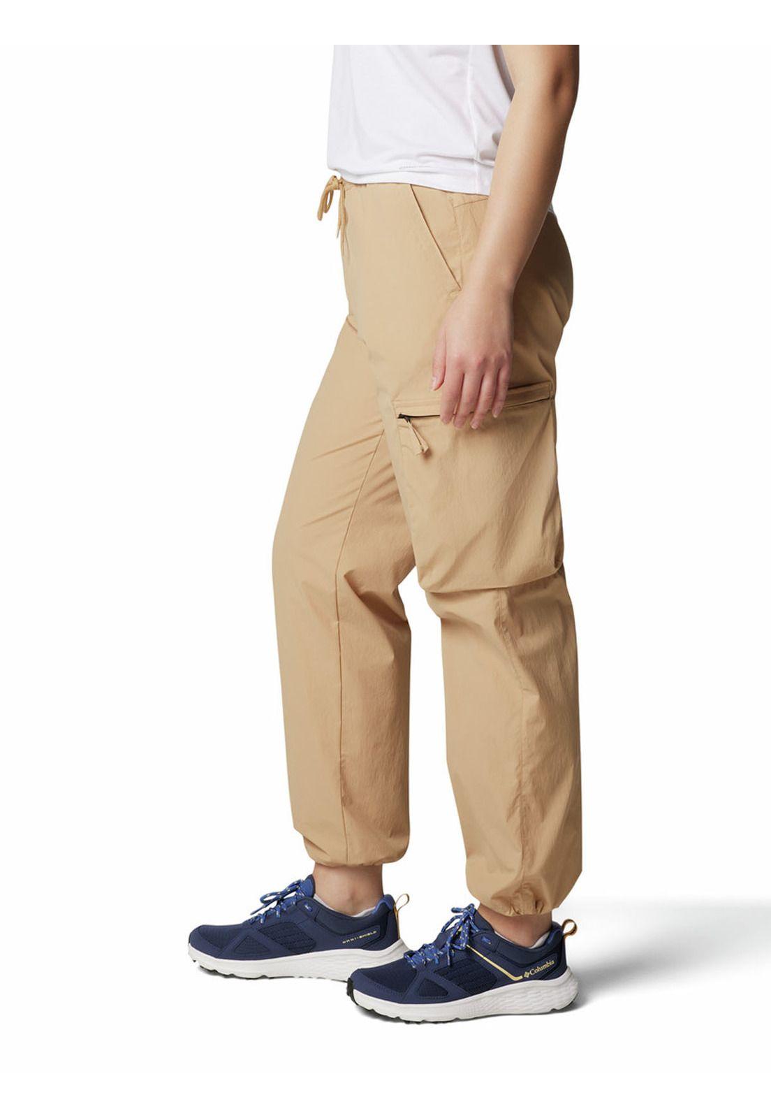 Pantalón Mujer Boundless Cargo Pant Beige-1