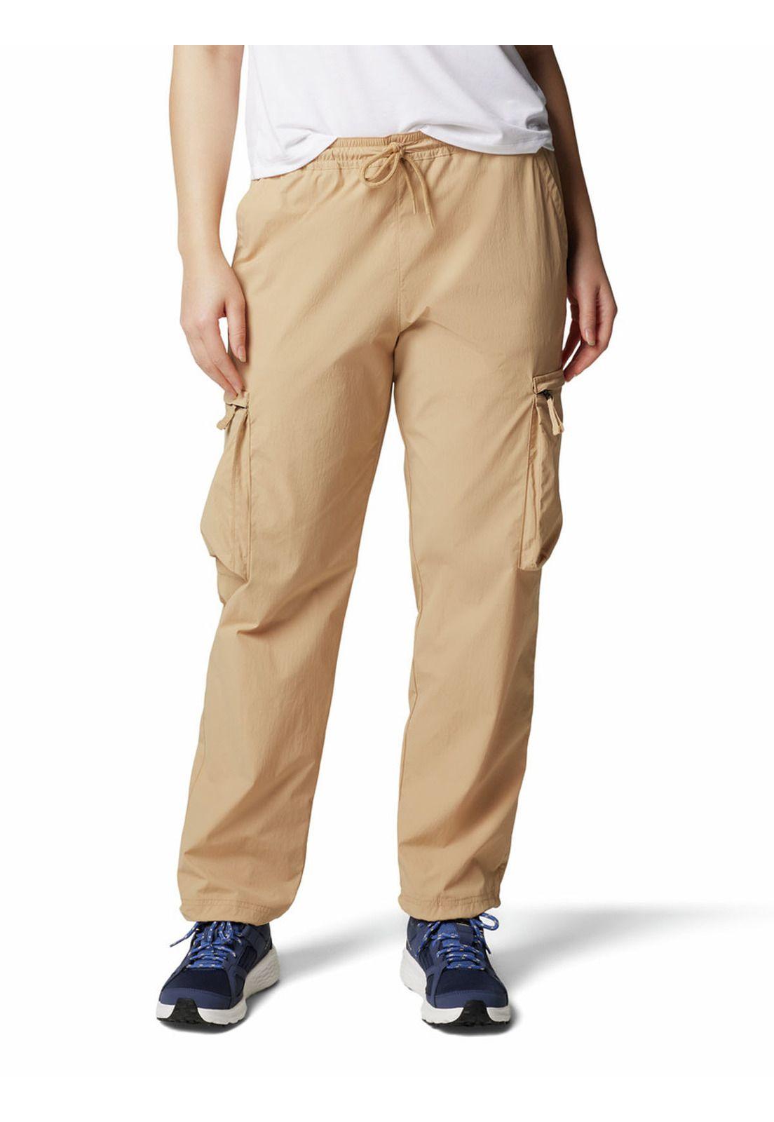 Pantalón Mujer Boundless Cargo Pant Beige-6