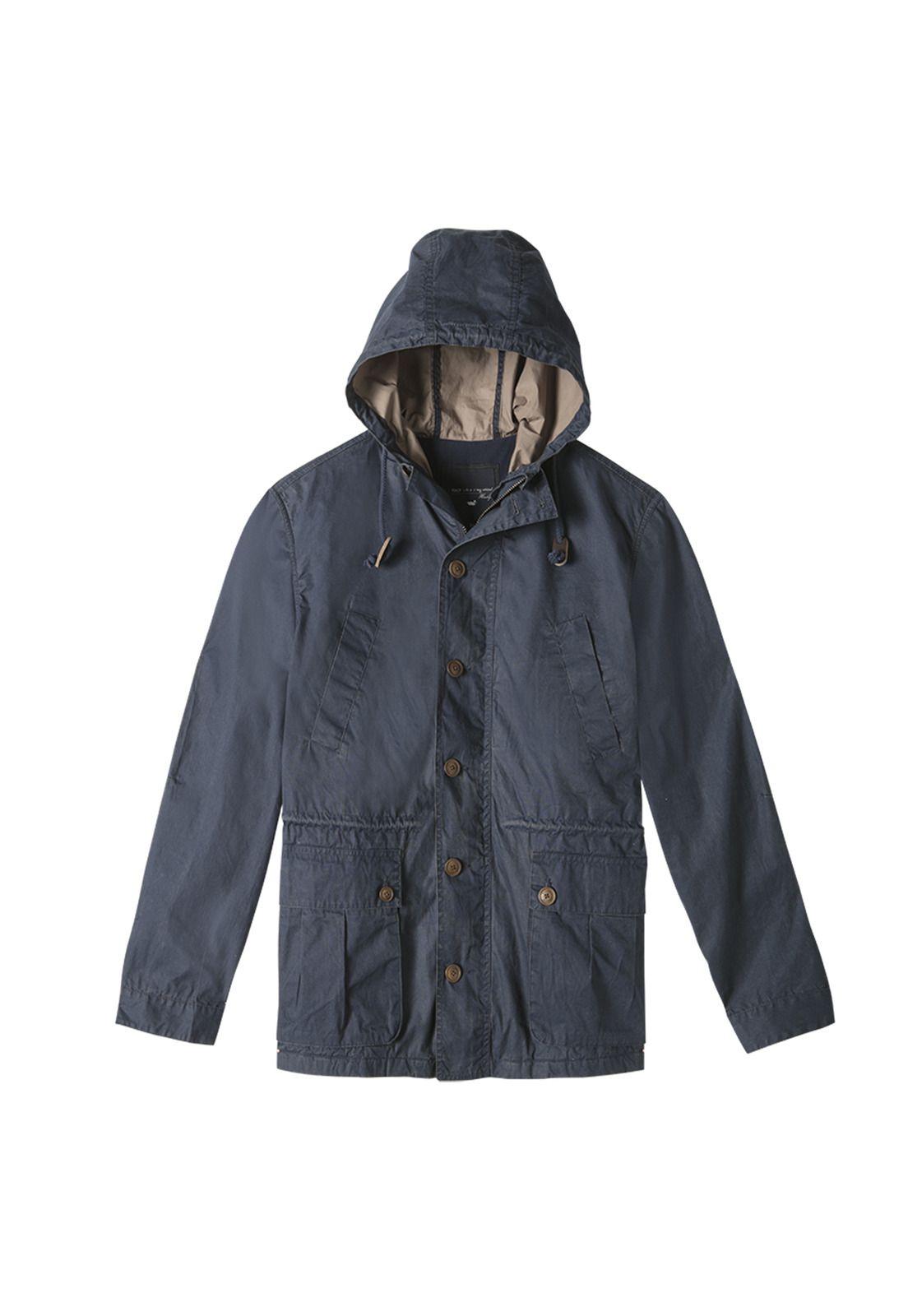 Chaqueta Algodón Coat Azul Oscuro Hombre Rockford-0