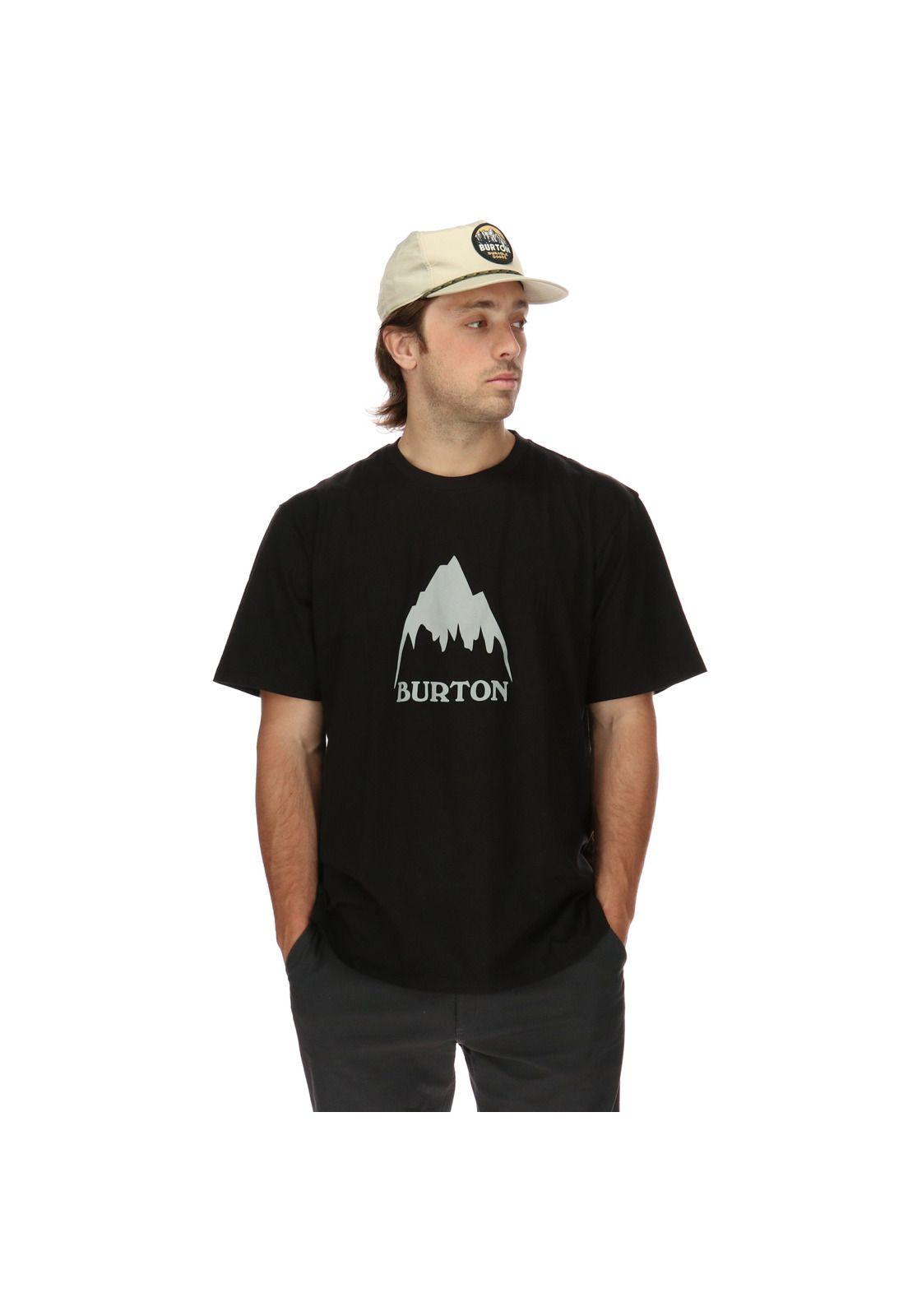 Polera M/C Vertical Mountain Negro-0