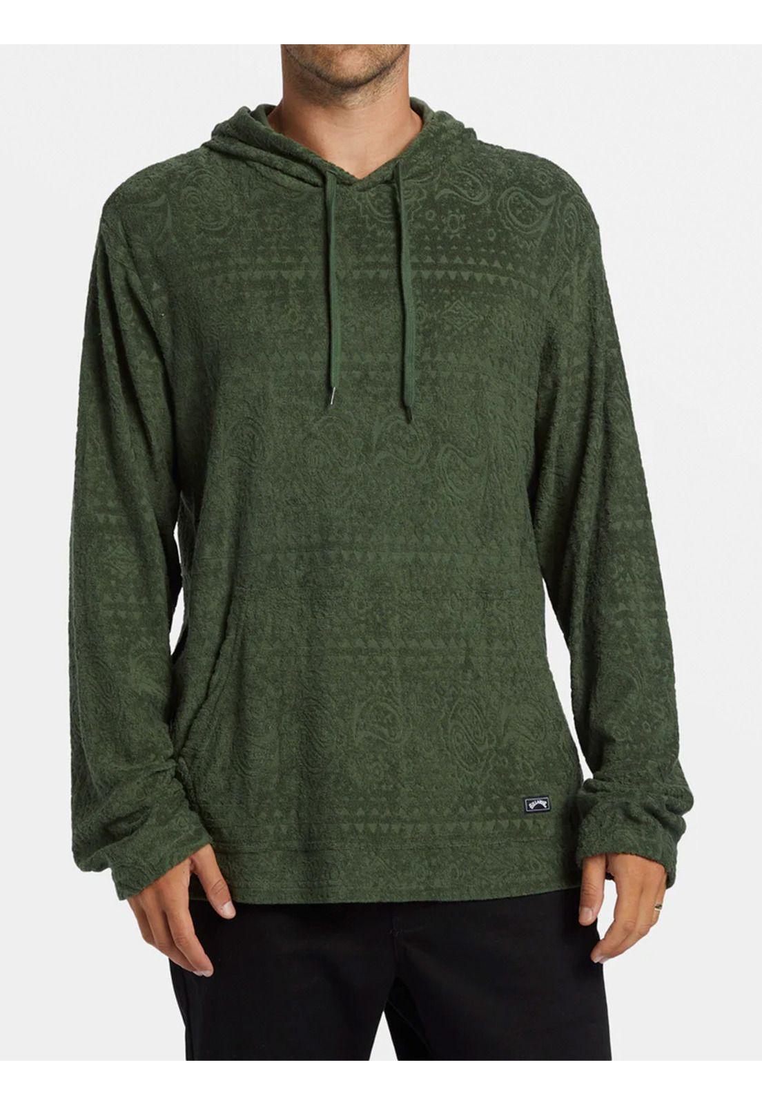 Polerón Hombre Flecker Jacquard Verde-0