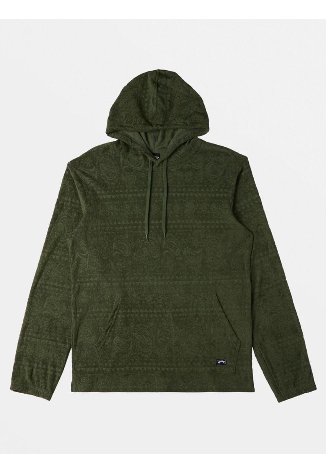 Polerón Hombre Flecker Jacquard Verde-5