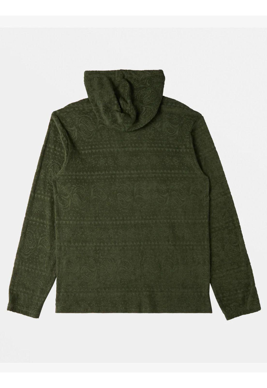 Polerón Hombre Flecker Jacquard Verde-6