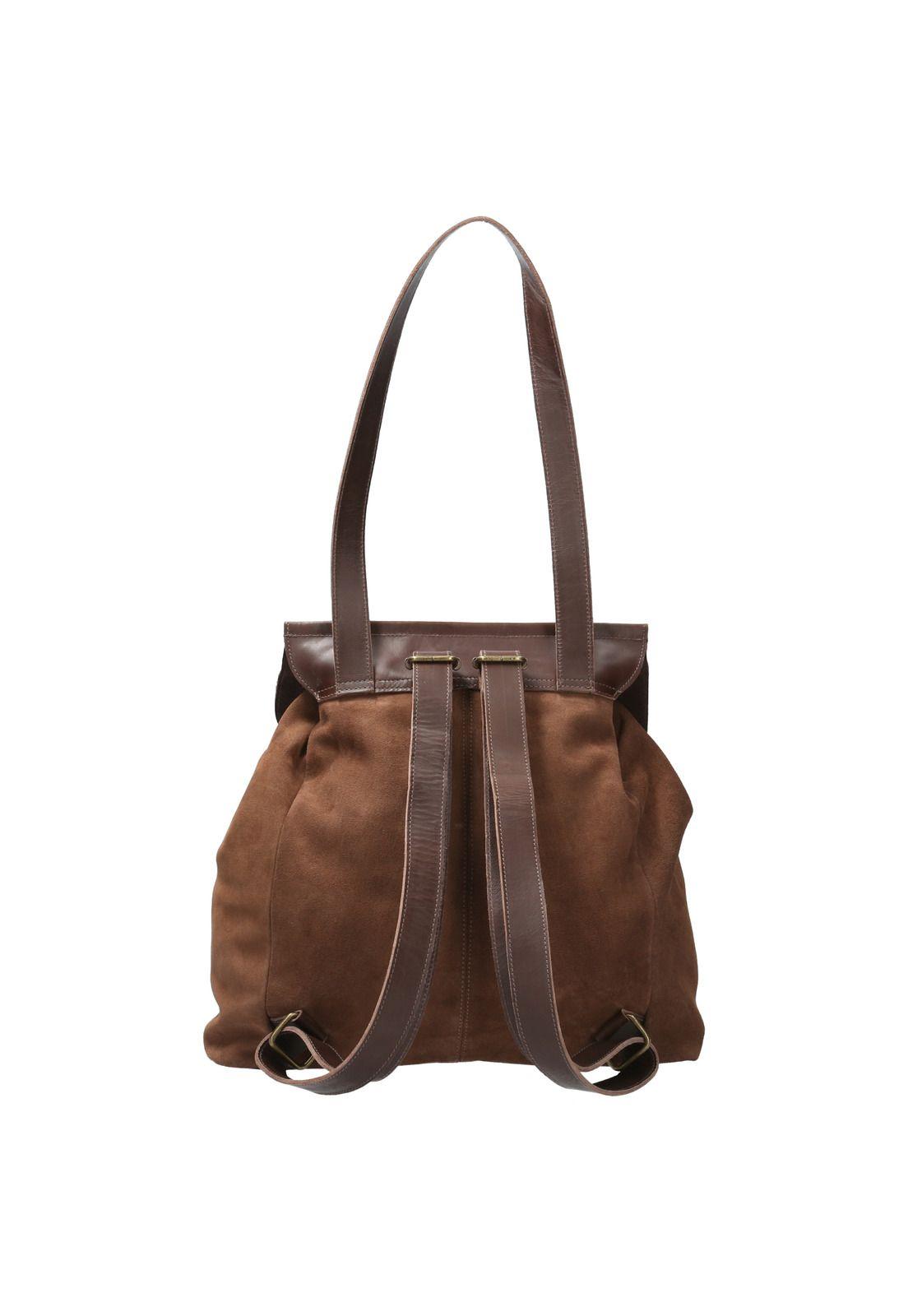 Cartera Mujer Lour Backbag Café-2