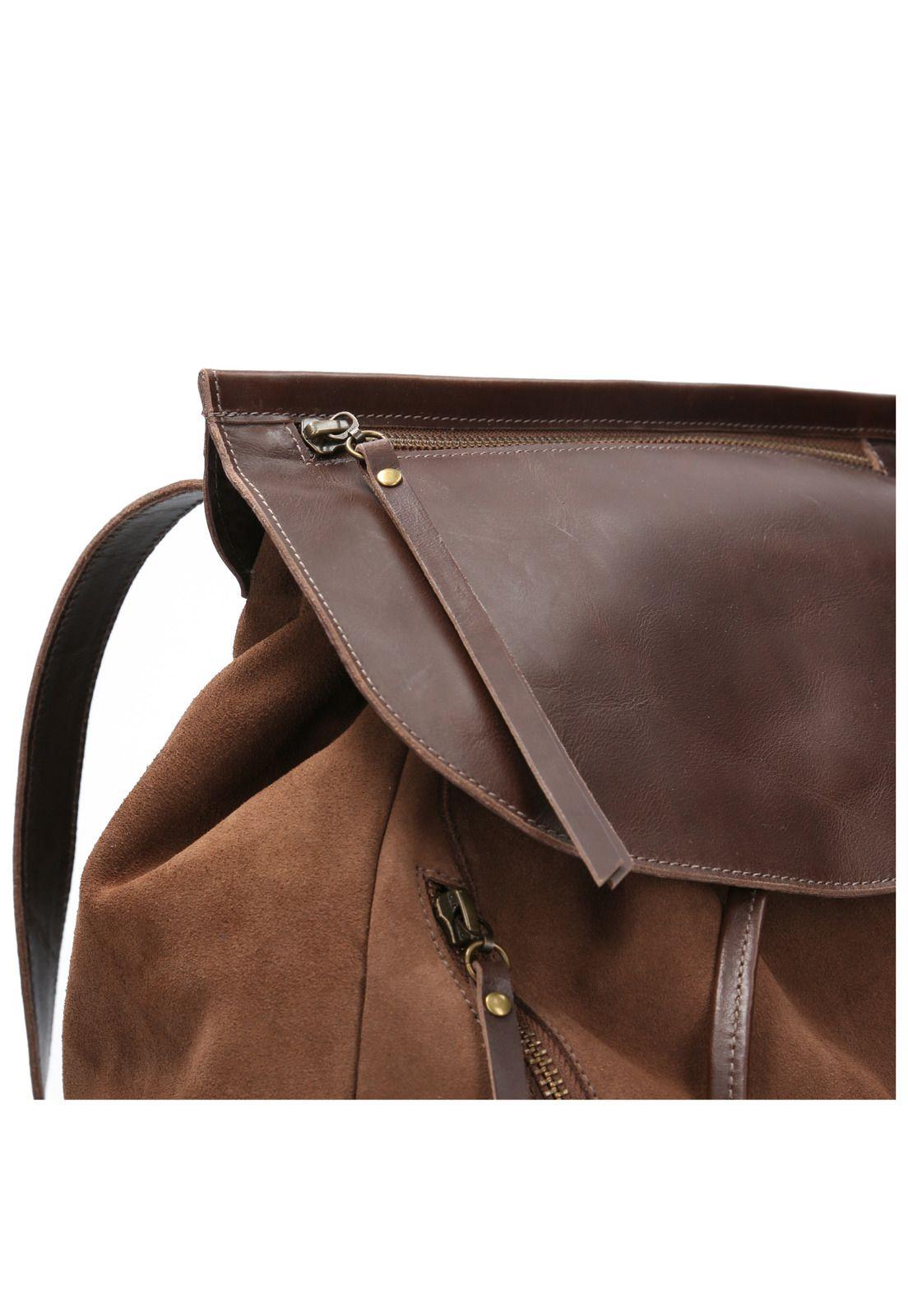 Cartera Mujer Lour Backbag Café-4