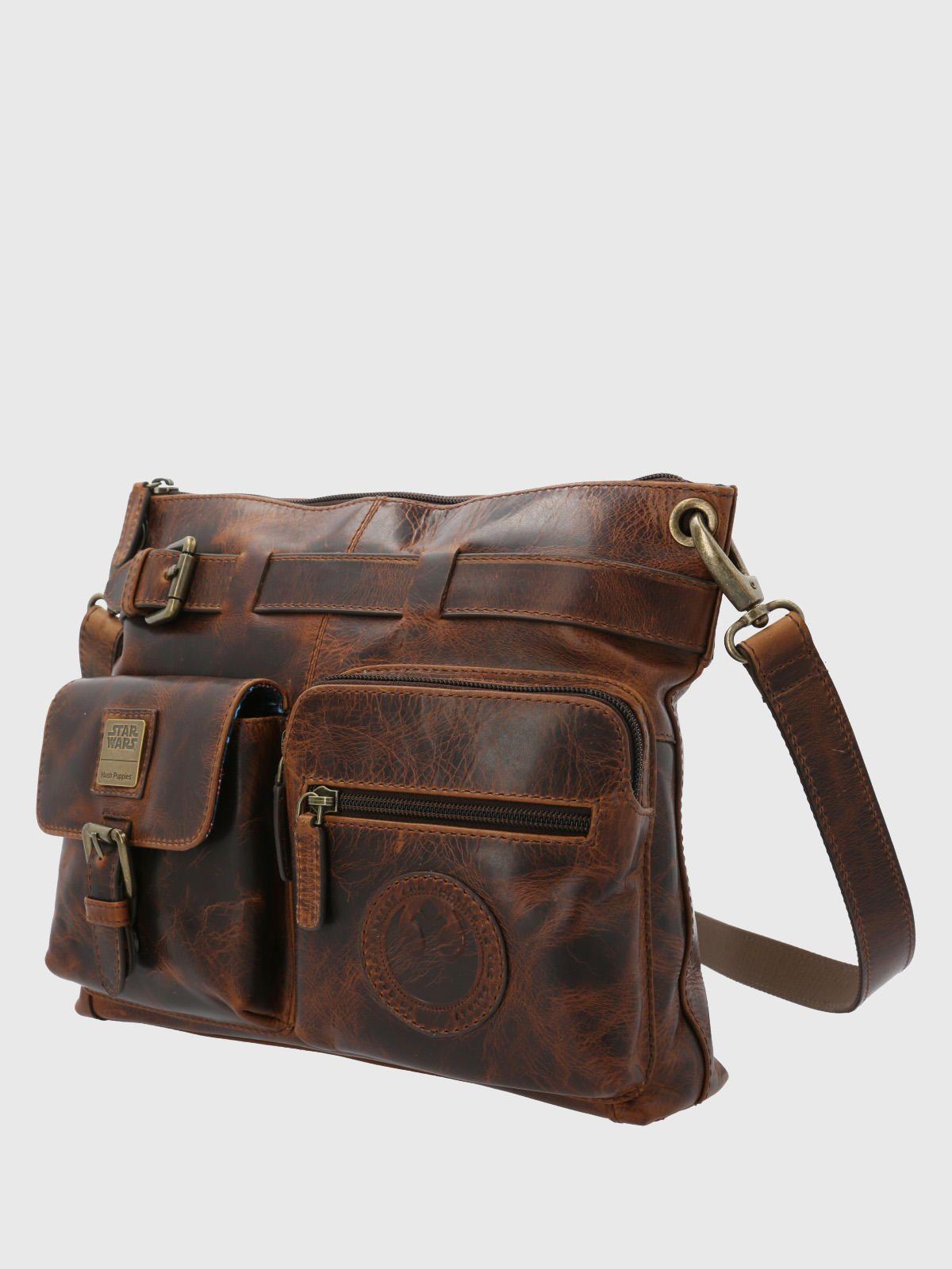 Cartera Cuero Mujer Leia Cross Café-0