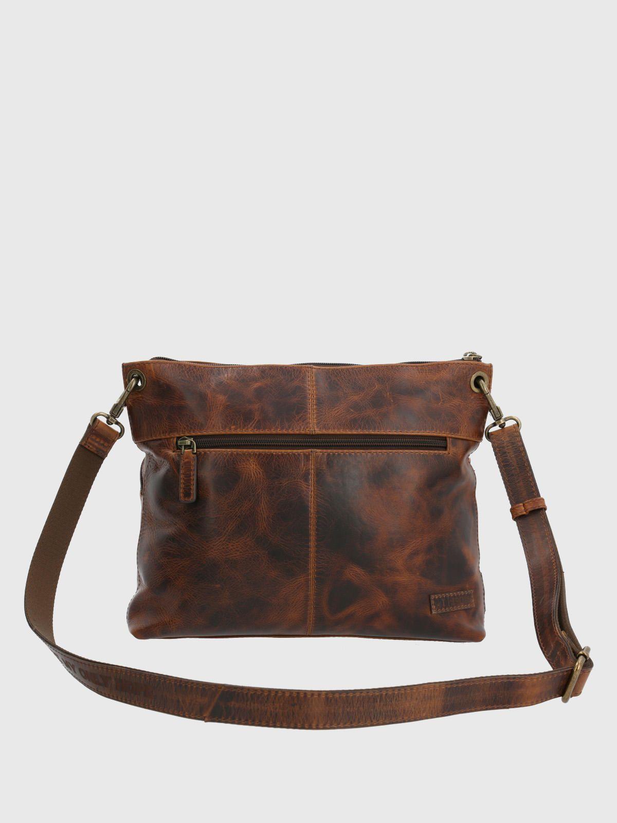Cartera Cuero Mujer Leia Cross Café-2
