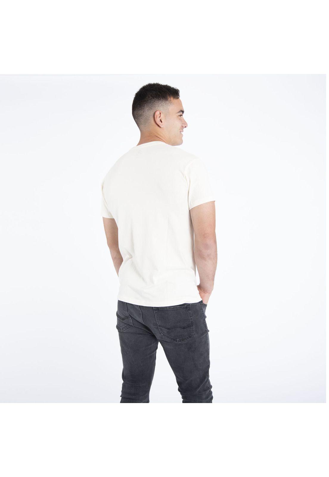 Polera Hombre Ground Tee Blanco-2