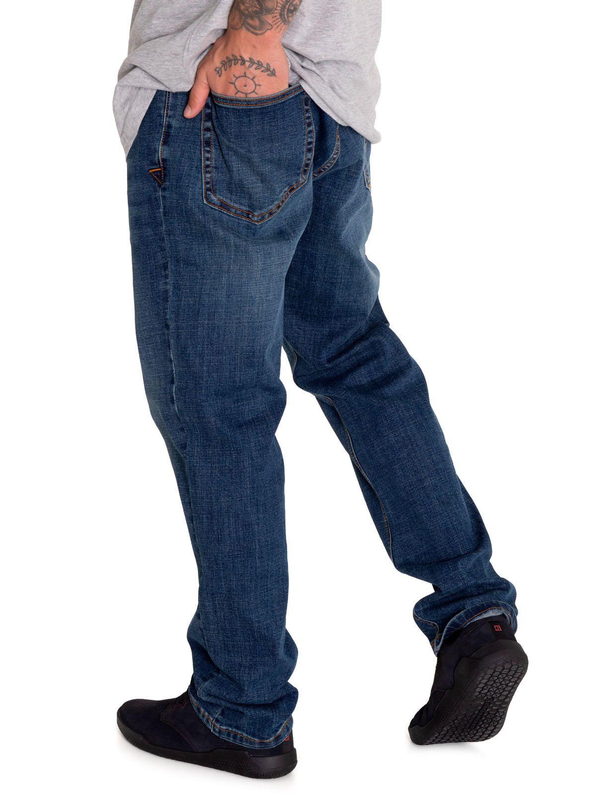 Jeans Denim Hombre Triblend Stretch Denim Slim Rojo CAT-3