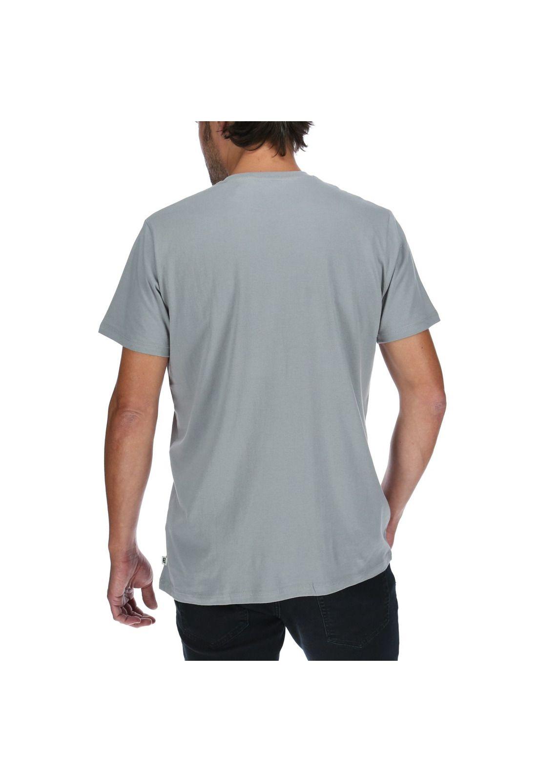 Polera Mc Hombre Two Way Tee Gris-2