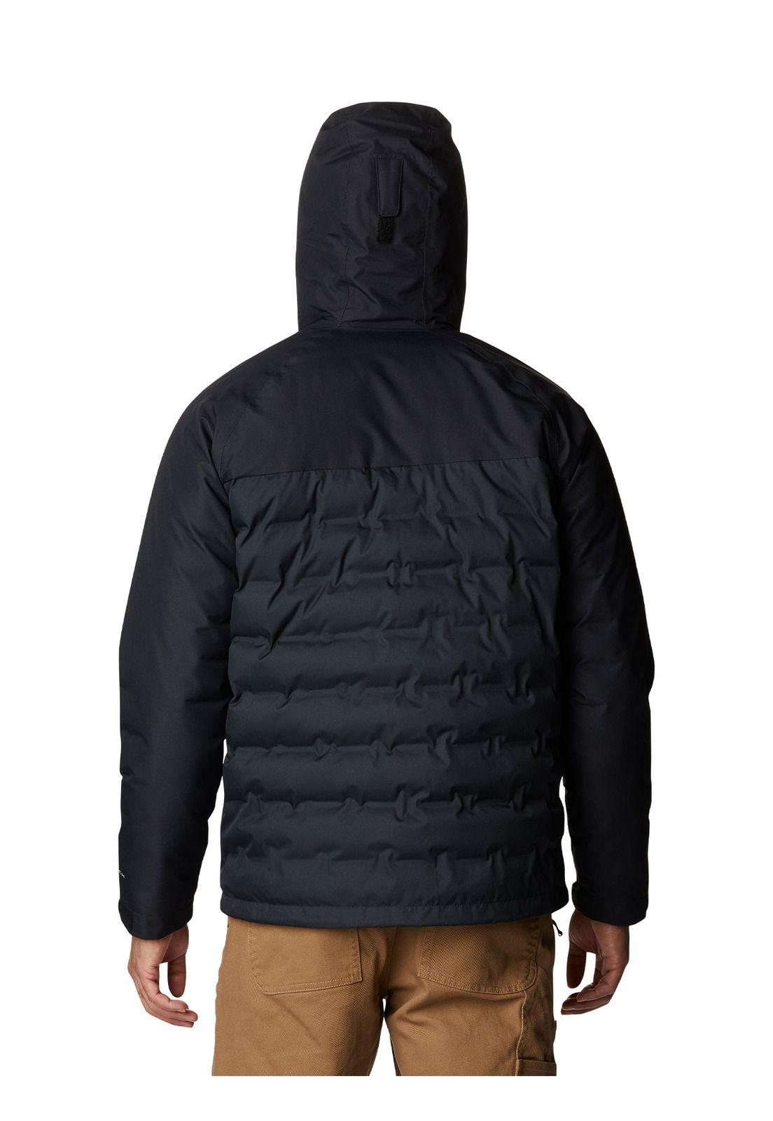 Parka Hombre Grand Trek II Down Hooded Negro-7