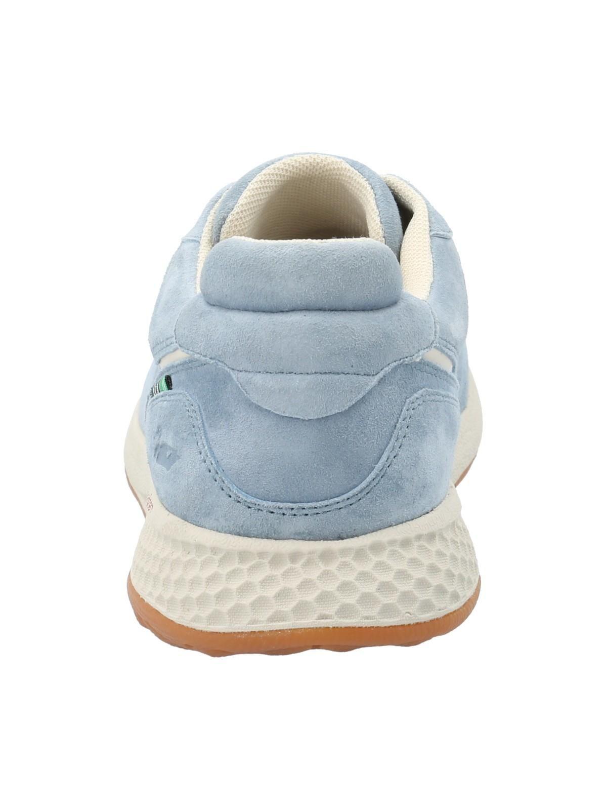 Zapatilla Cuero Mujer Kansas Azul-6