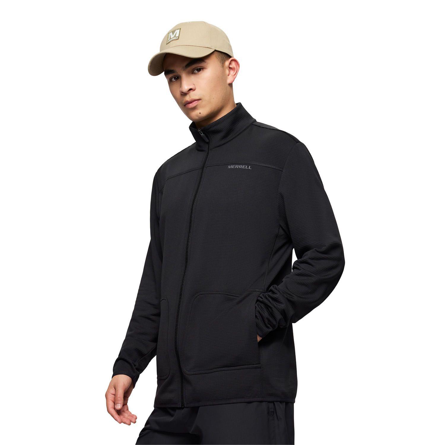 Polar Hombre Lawrence Mock Neck Mid Layer Negro-1