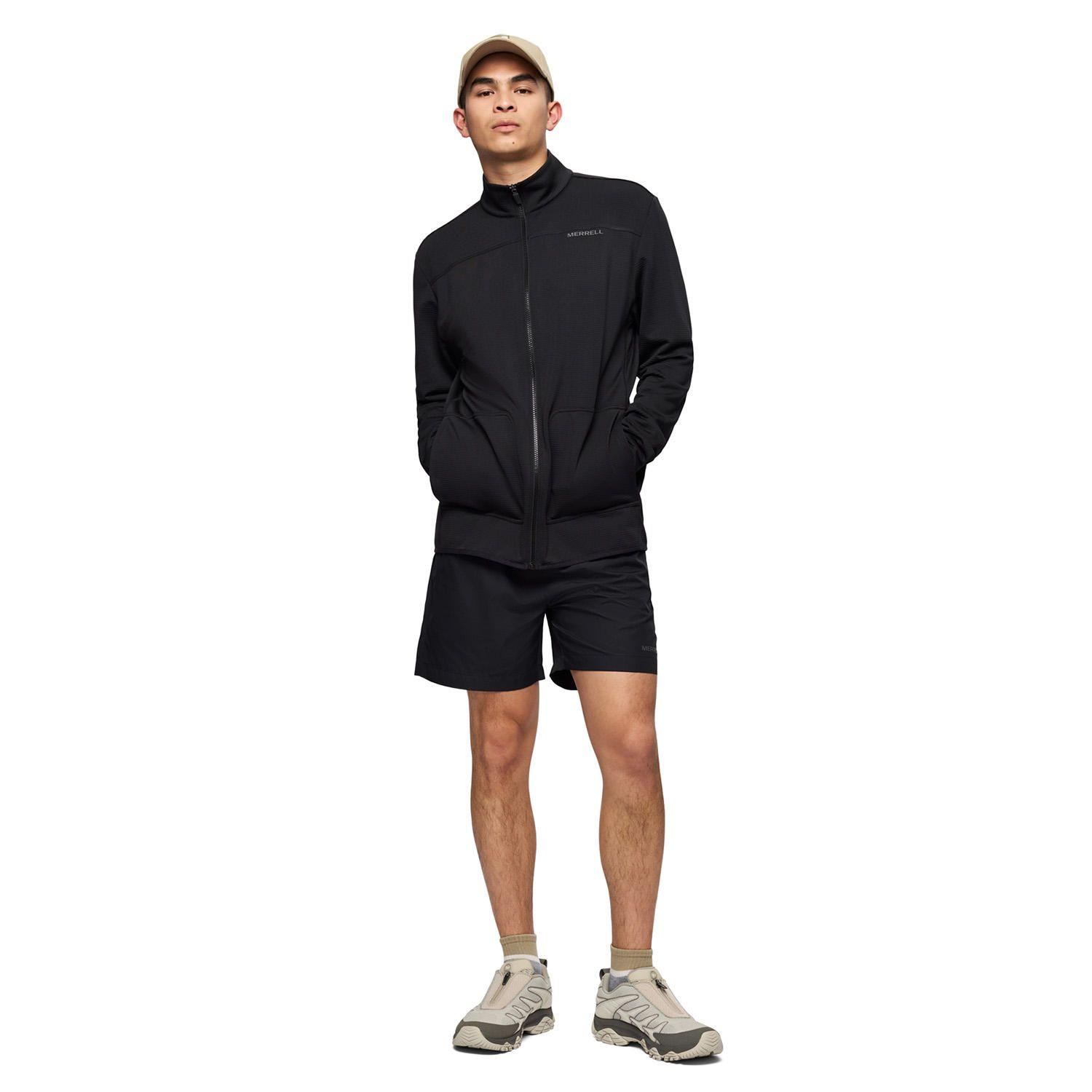 Polar Hombre Lawrence Mock Neck Mid Layer Negro-4