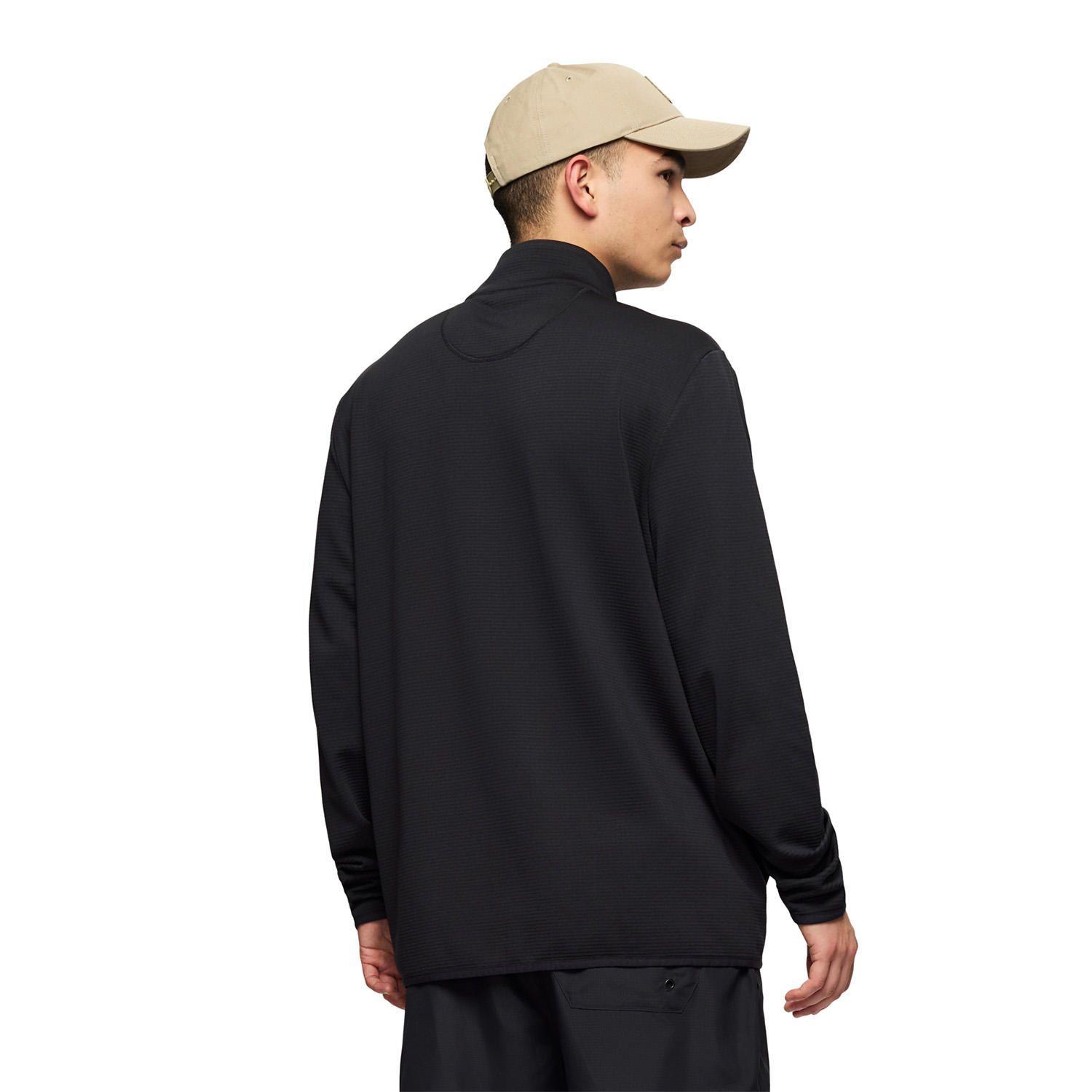 Polar Hombre Lawrence Mock Neck Mid Layer Negro-3