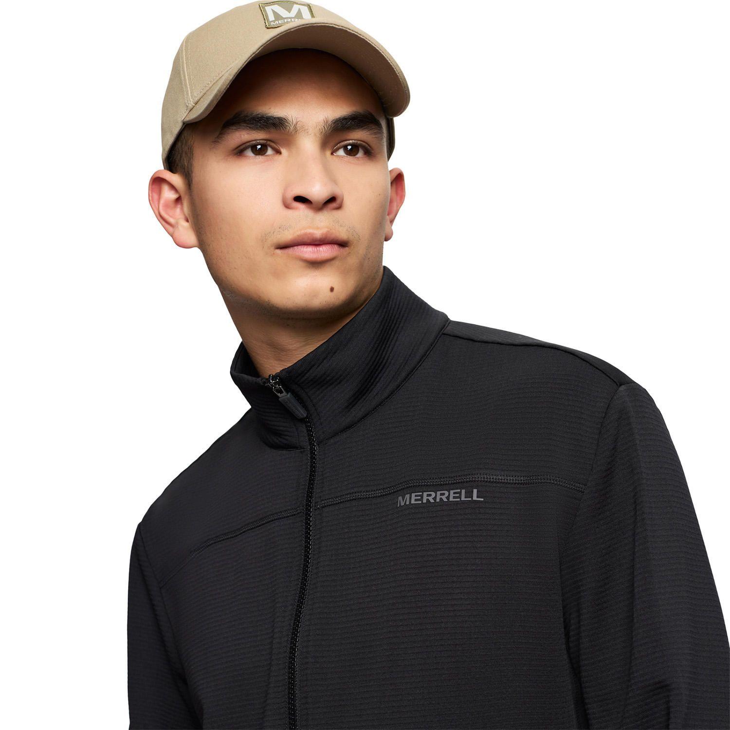 Polar Hombre Lawrence Mock Neck Mid Layer Negro-5