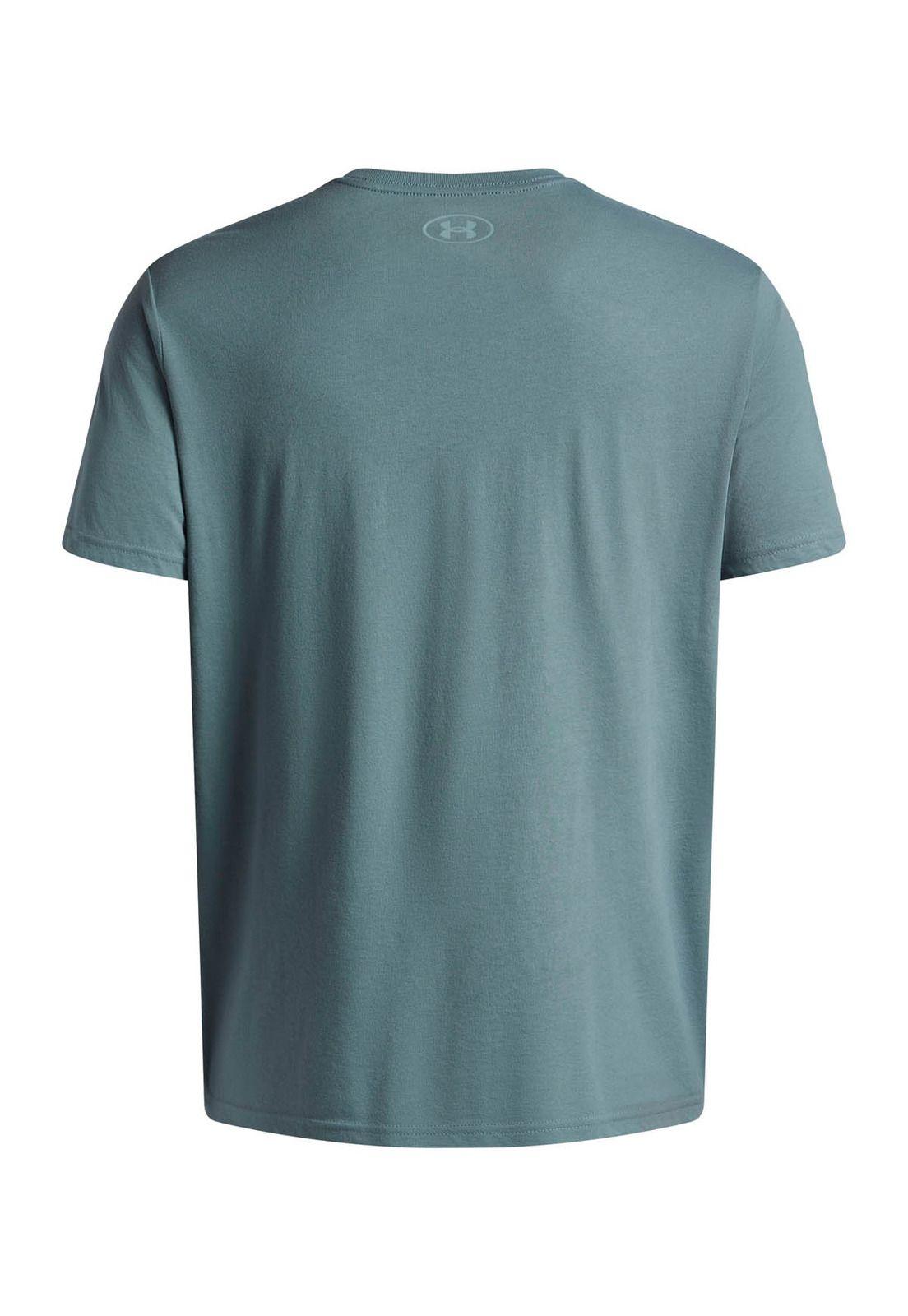 Polera Manga Corta de lifestyle para Hombre Foundation Azul -1