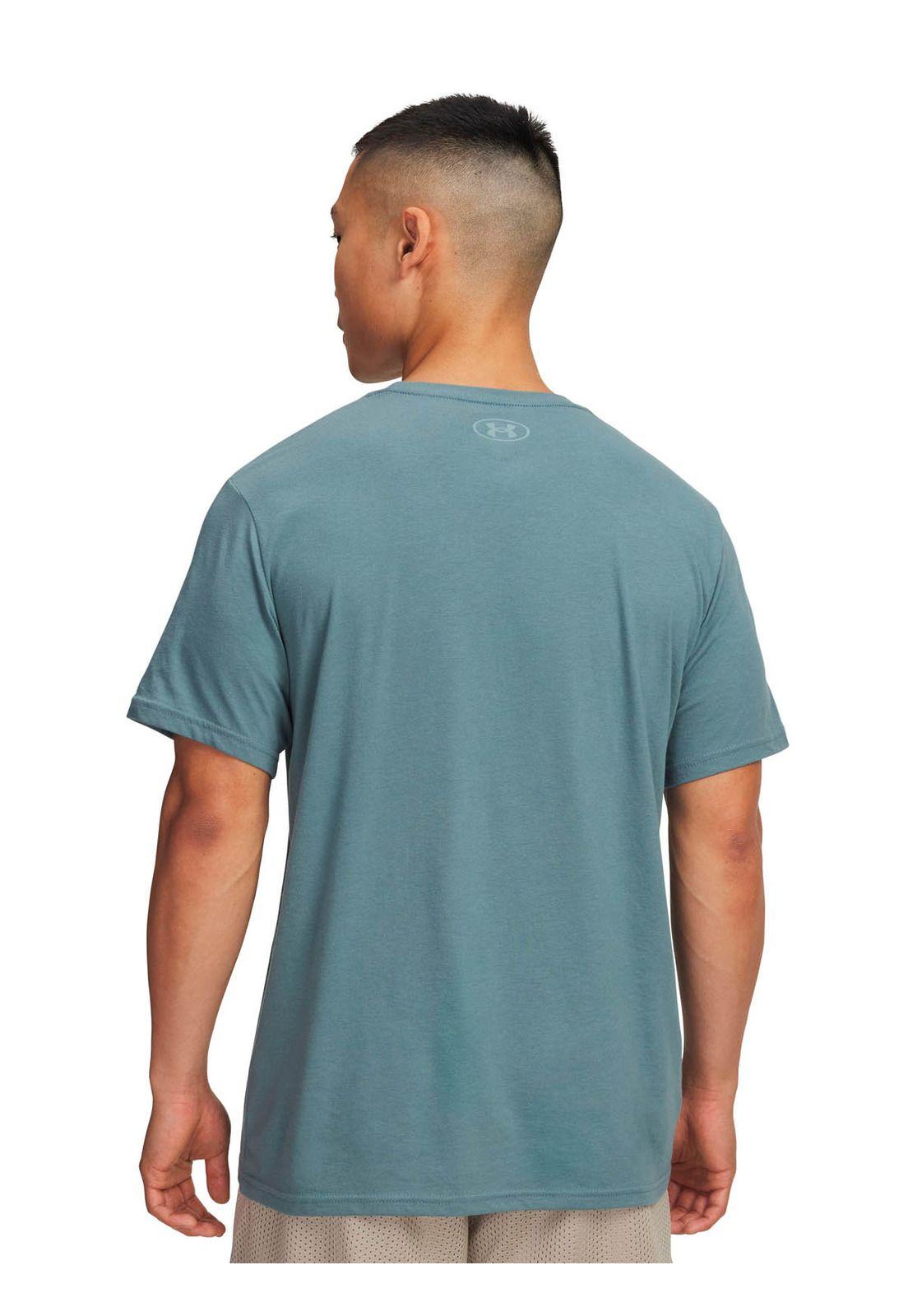 Polera Manga Corta de lifestyle para Hombre Foundation Azul -4