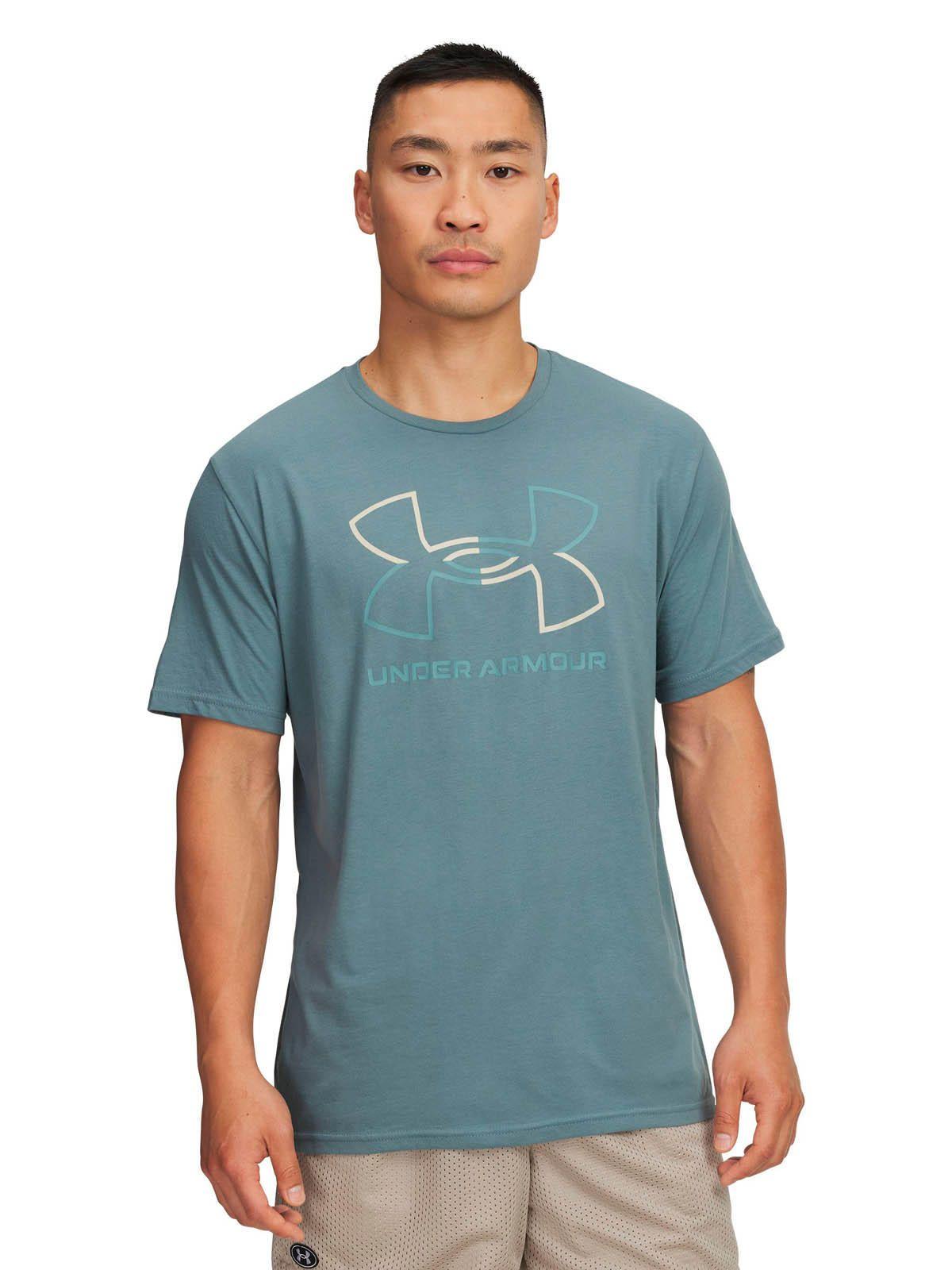 Polera Manga Corta de lifestyle para Hombre Foundation Azul -3